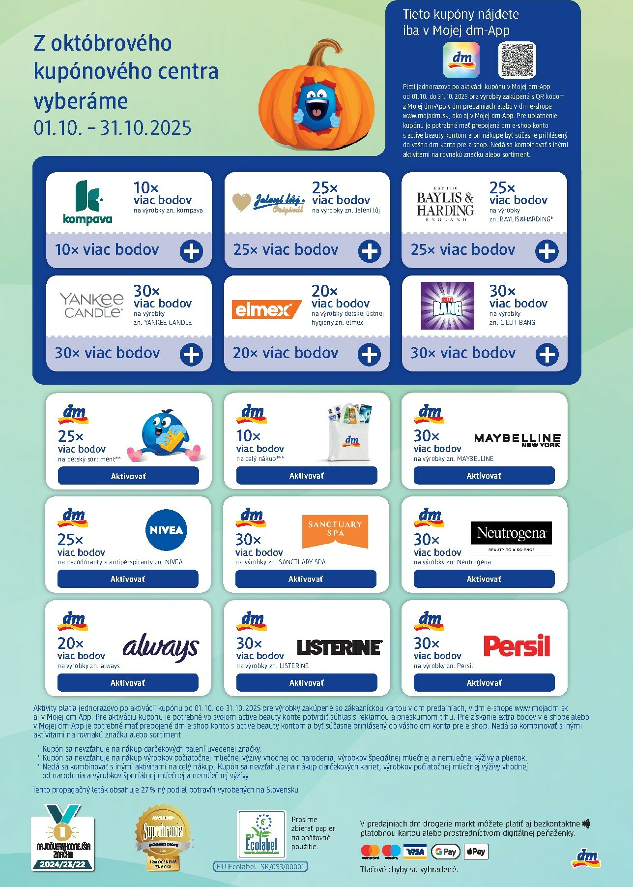 dm-drogerie - Leták dm drogerie platný od 01.10. do 31.10. - page: 32