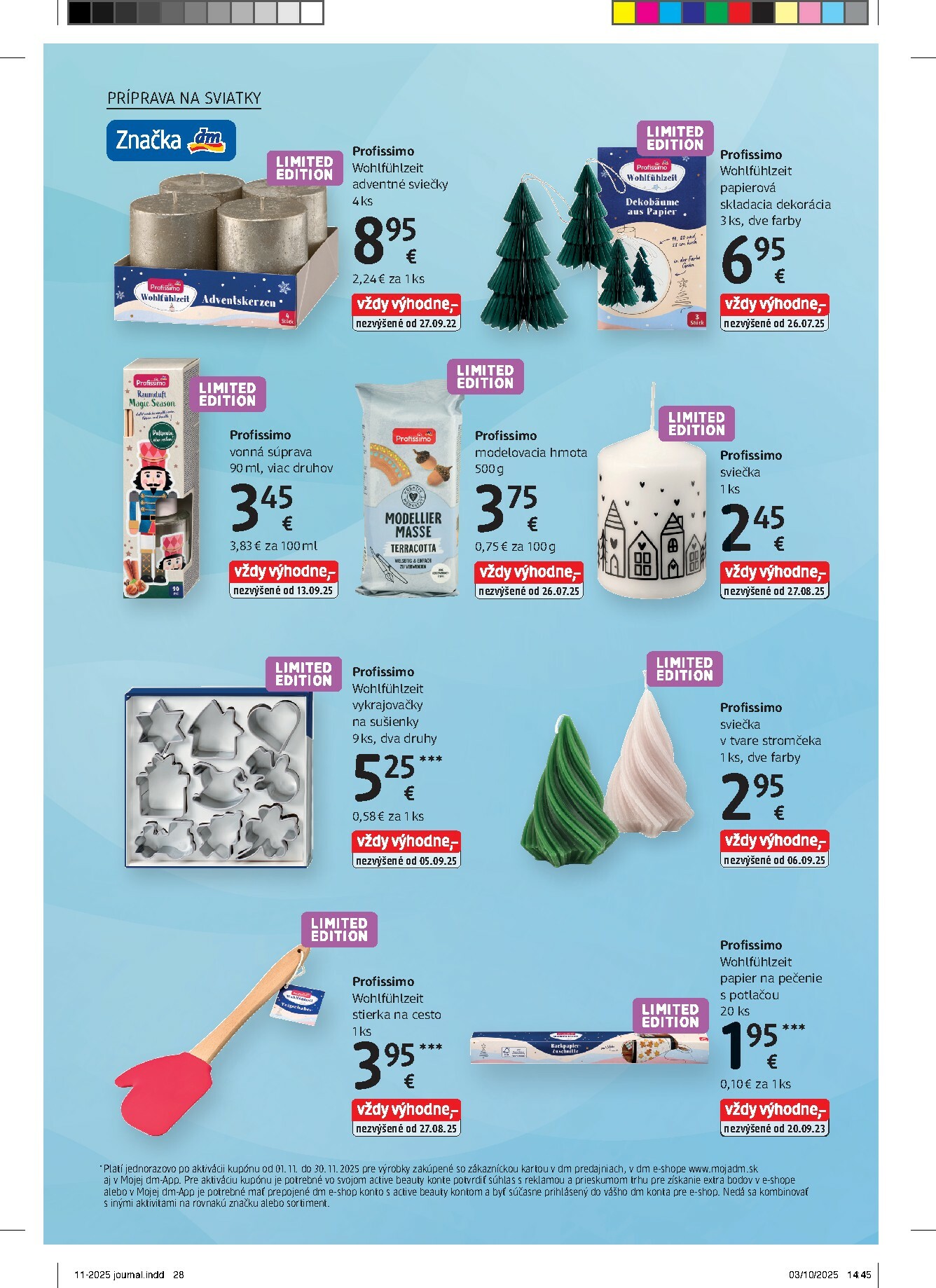 dm-drogerie - Leták dm drogerie platný od 01.11. do 30.11. - page: 28