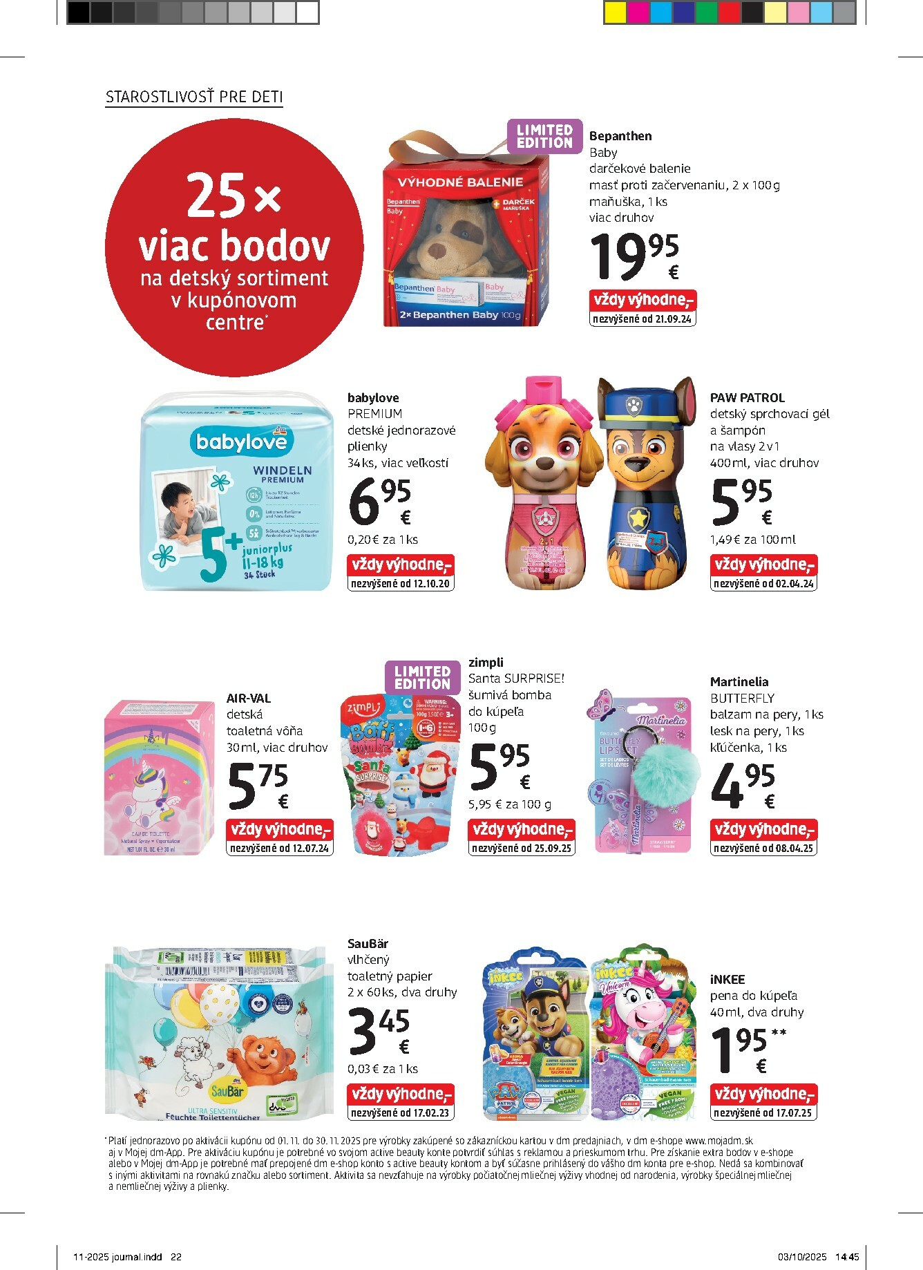 dm-drogerie - Leták dm drogerie platný od 01.11. do 30.11. - page: 22