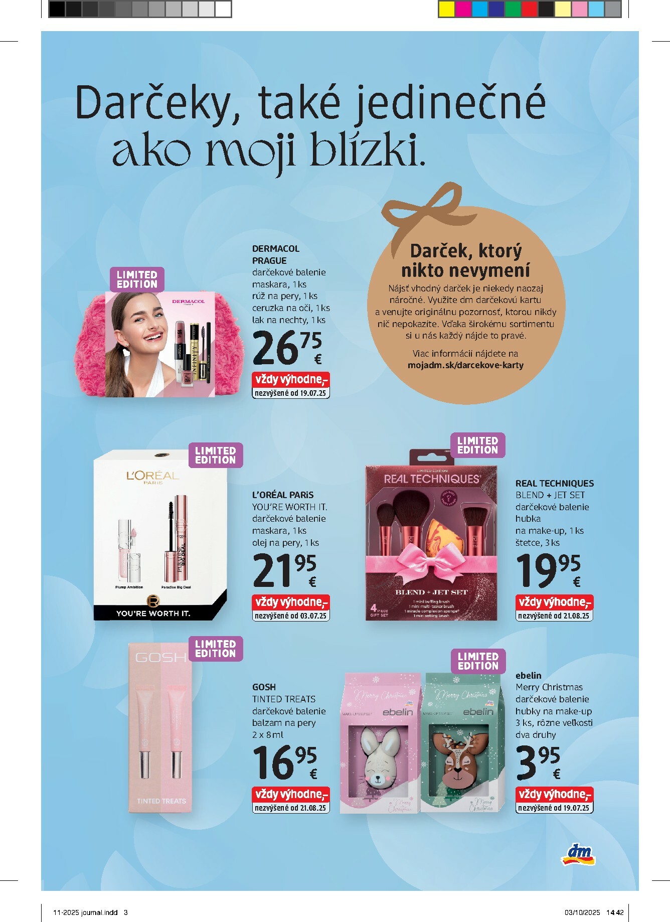 dm-drogerie - Leták dm drogerie platný od 01.11. do 30.11. - page: 3