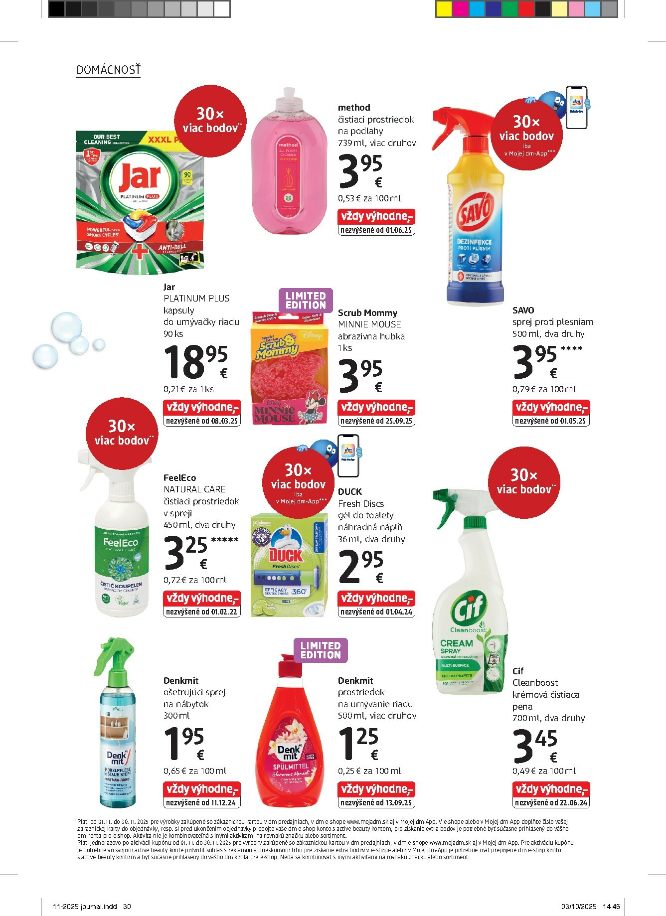 dm-drogerie - Leták dm drogerie platný od 01.11. do 30.11. - page: 30