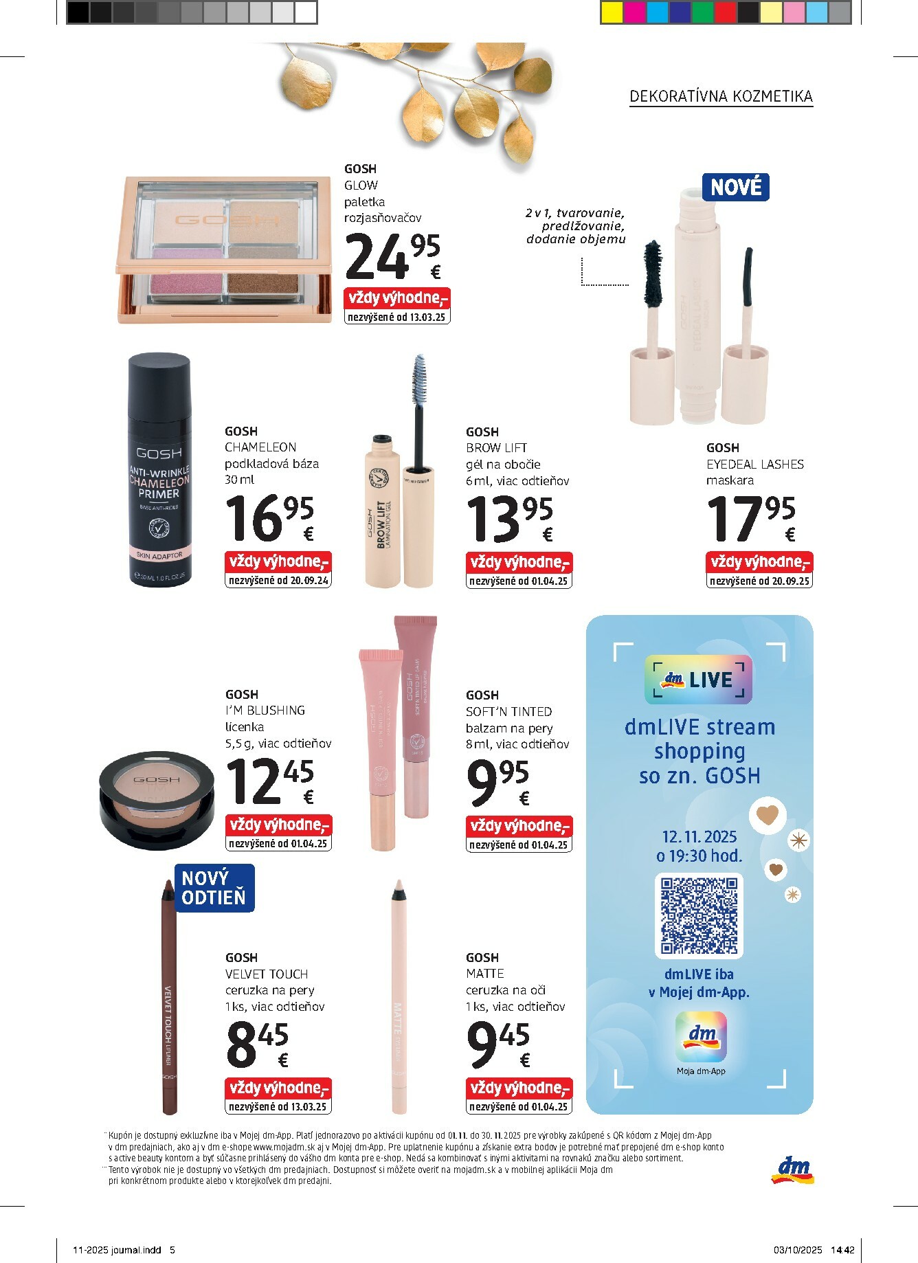 dm-drogerie - Leták dm drogerie platný od 01.11. do 30.11. - page: 5