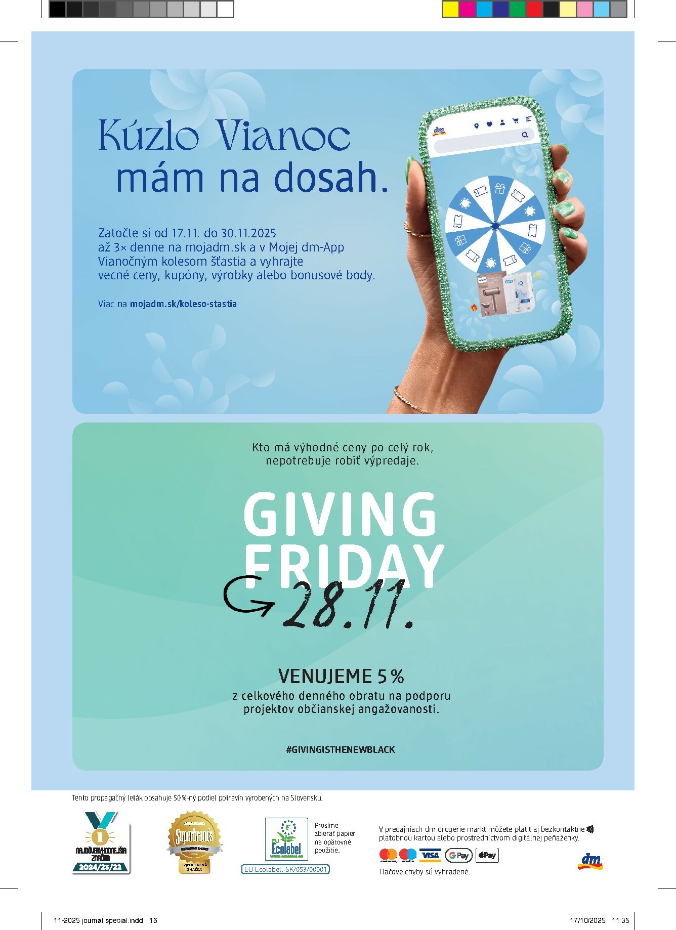 dm-drogerie - Leták dm drogerie platný od 16.11. do 30.11. - page: 16