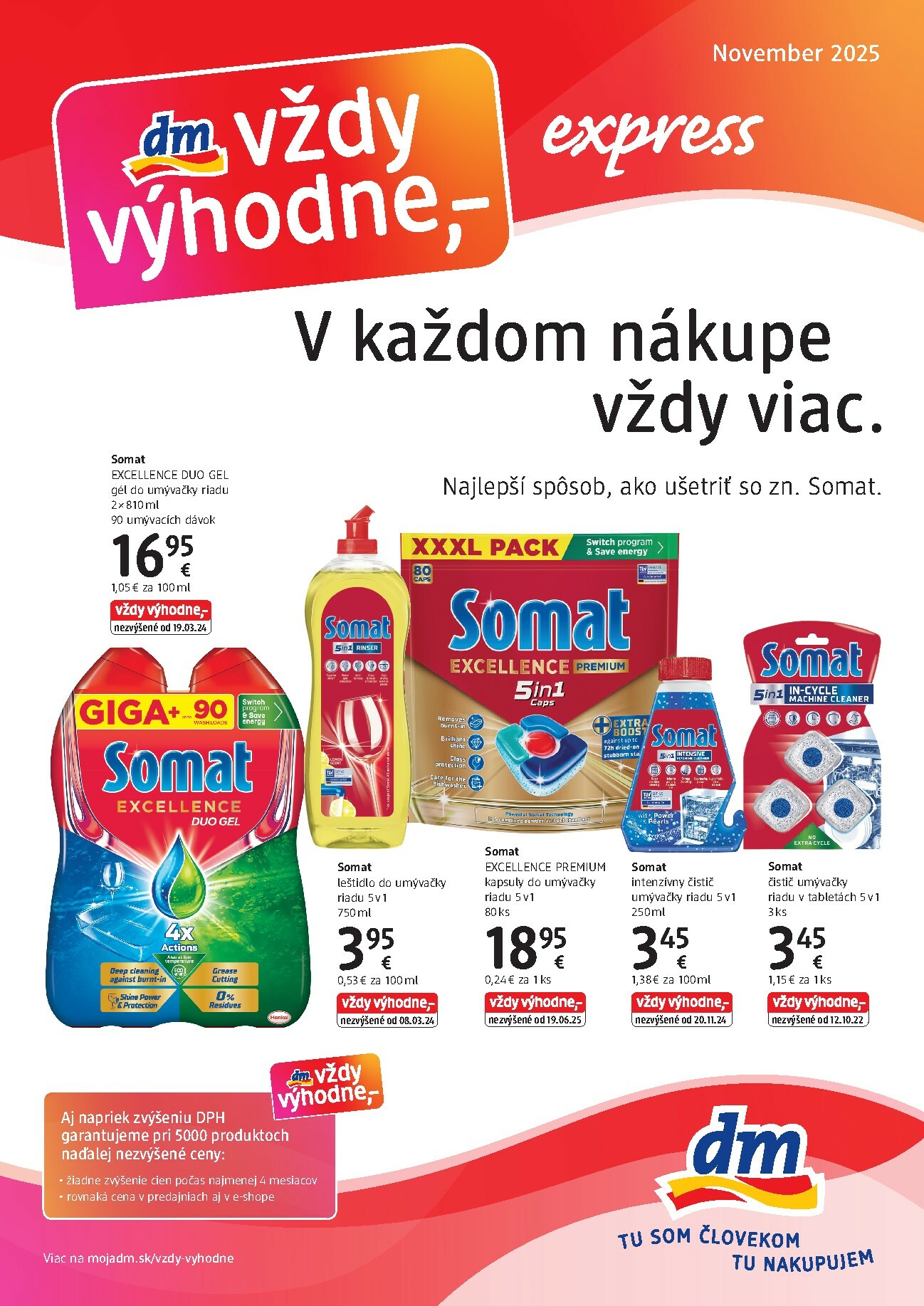 dm-drogerie - Leták dm drogerie - Express platný od 01.11. do 30.11.