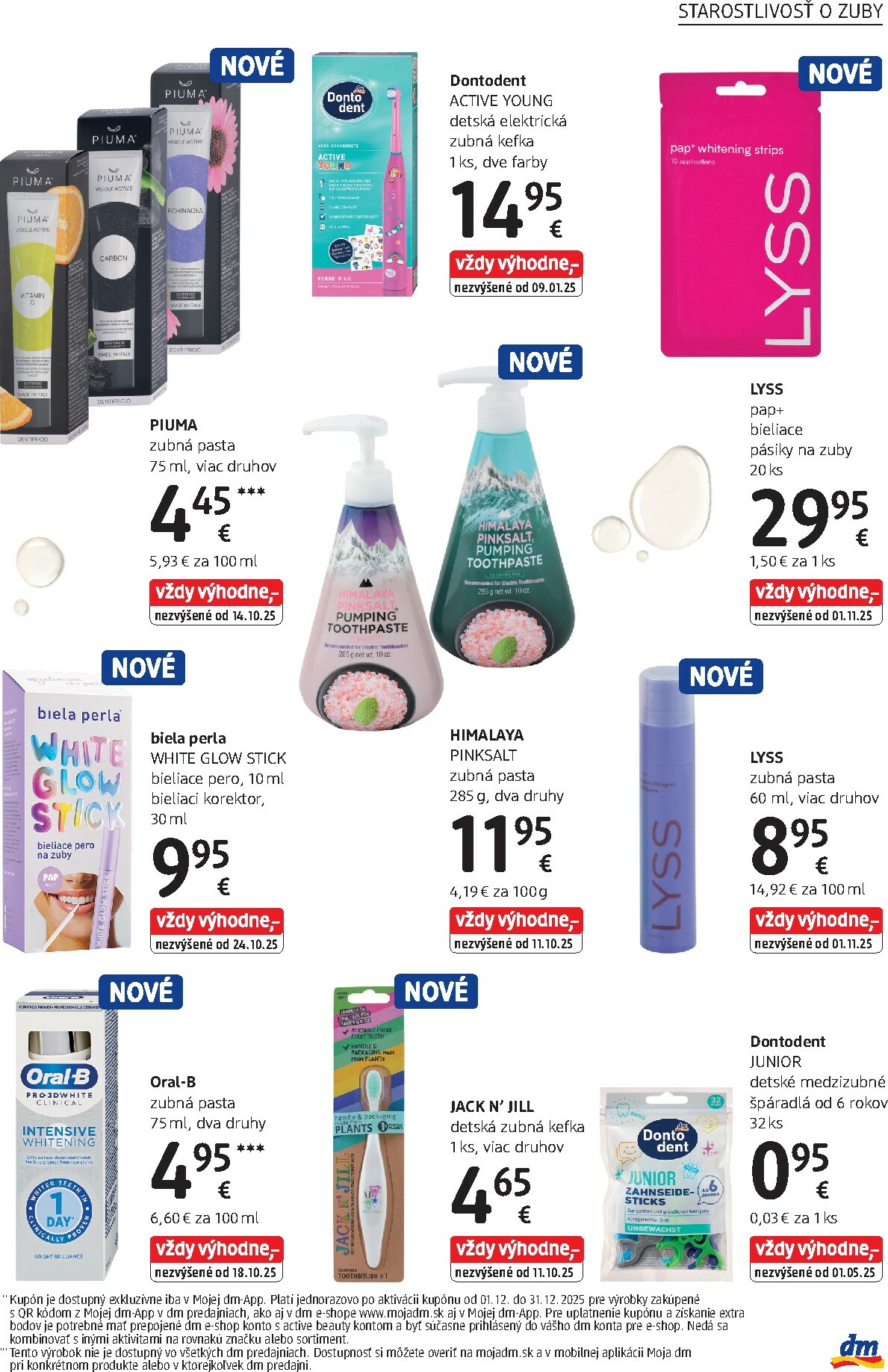 dm-drogerie - Leták dm drogerie platný od 01.12. do 31.12. - page: 21