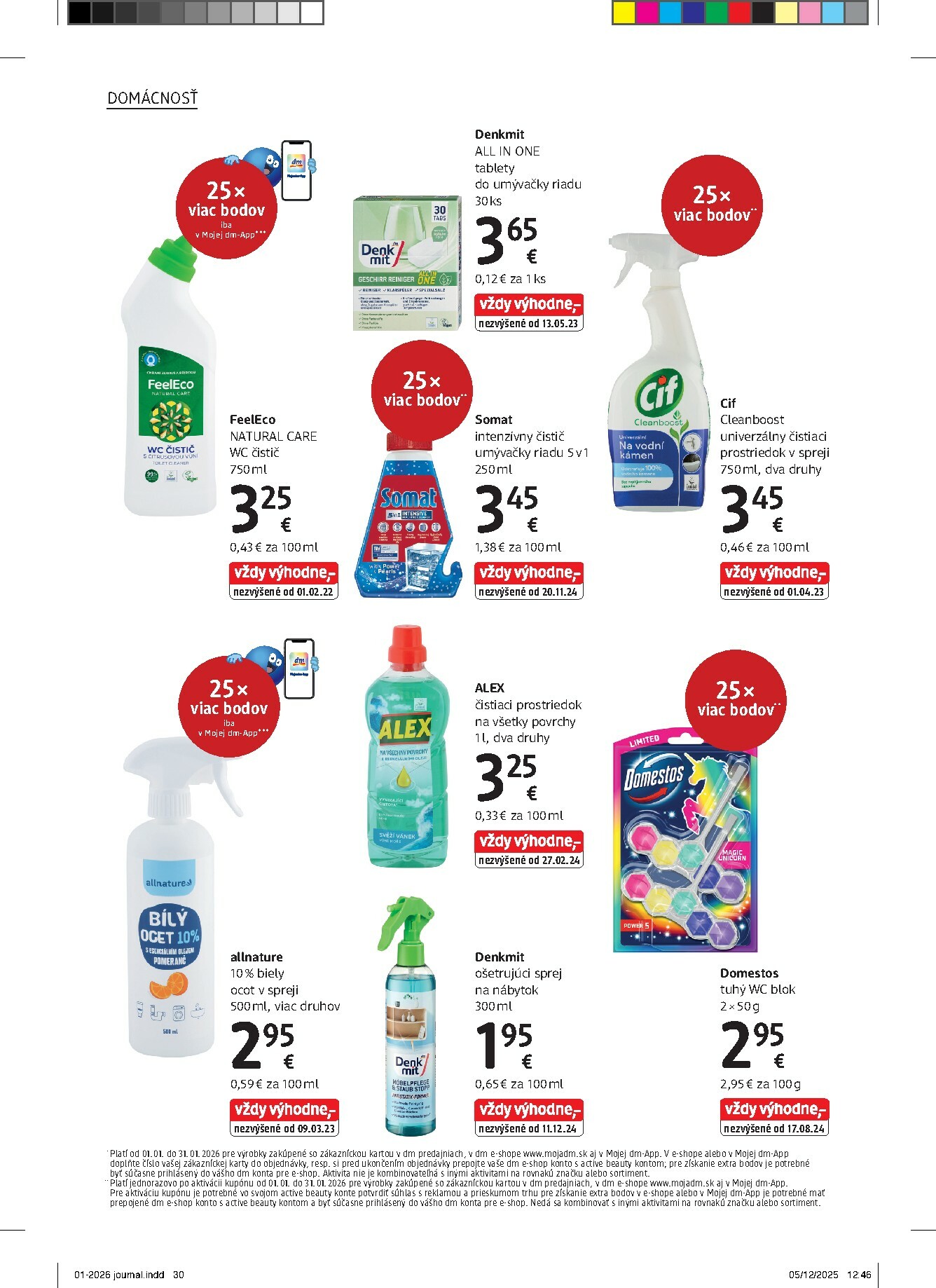 dm-drogerie - Leták dm drogerie platný od 01.01. do 31.01. - page: 30