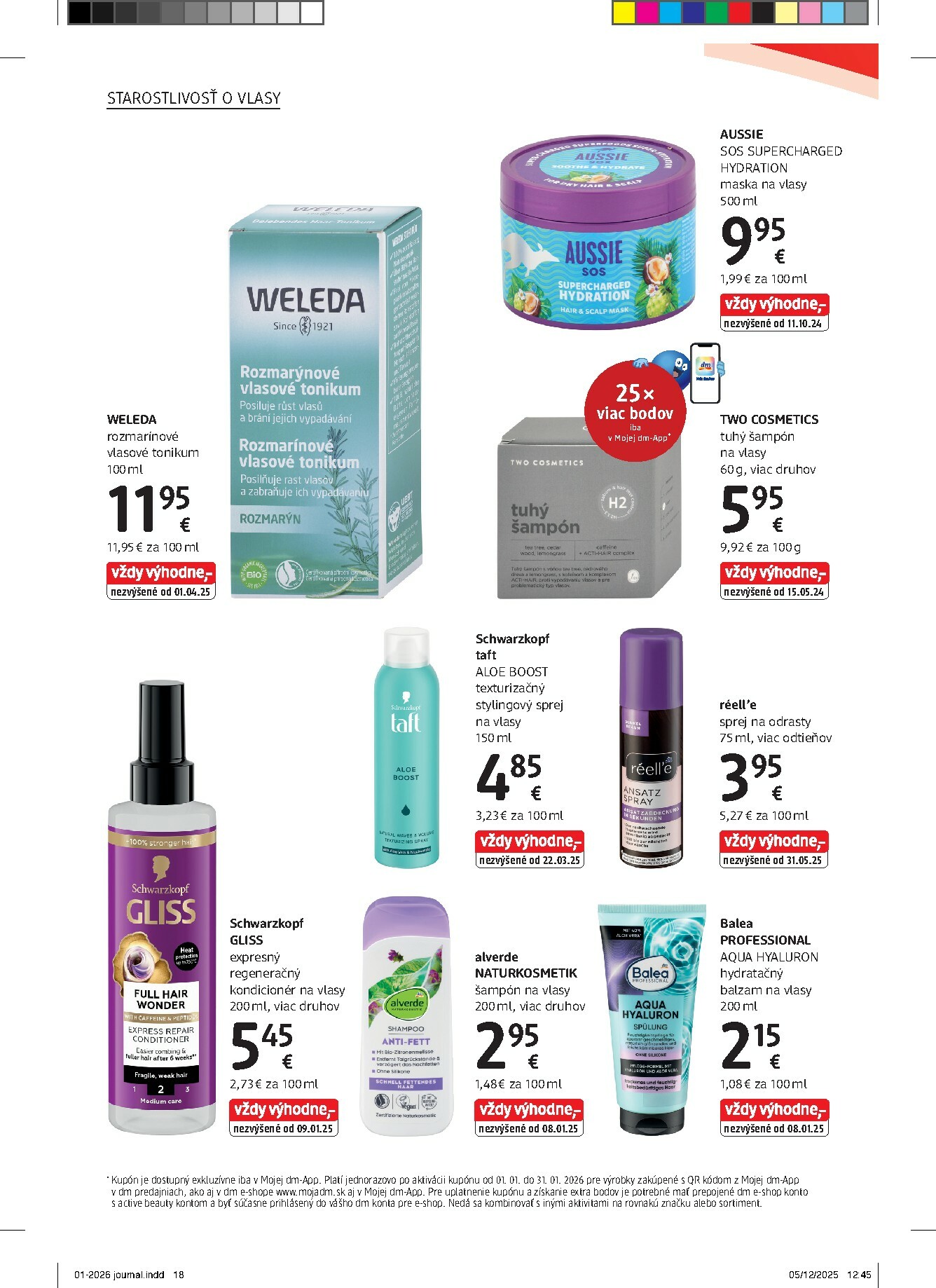 dm-drogerie - Leták dm drogerie platný od 01.01. do 31.01. - page: 18