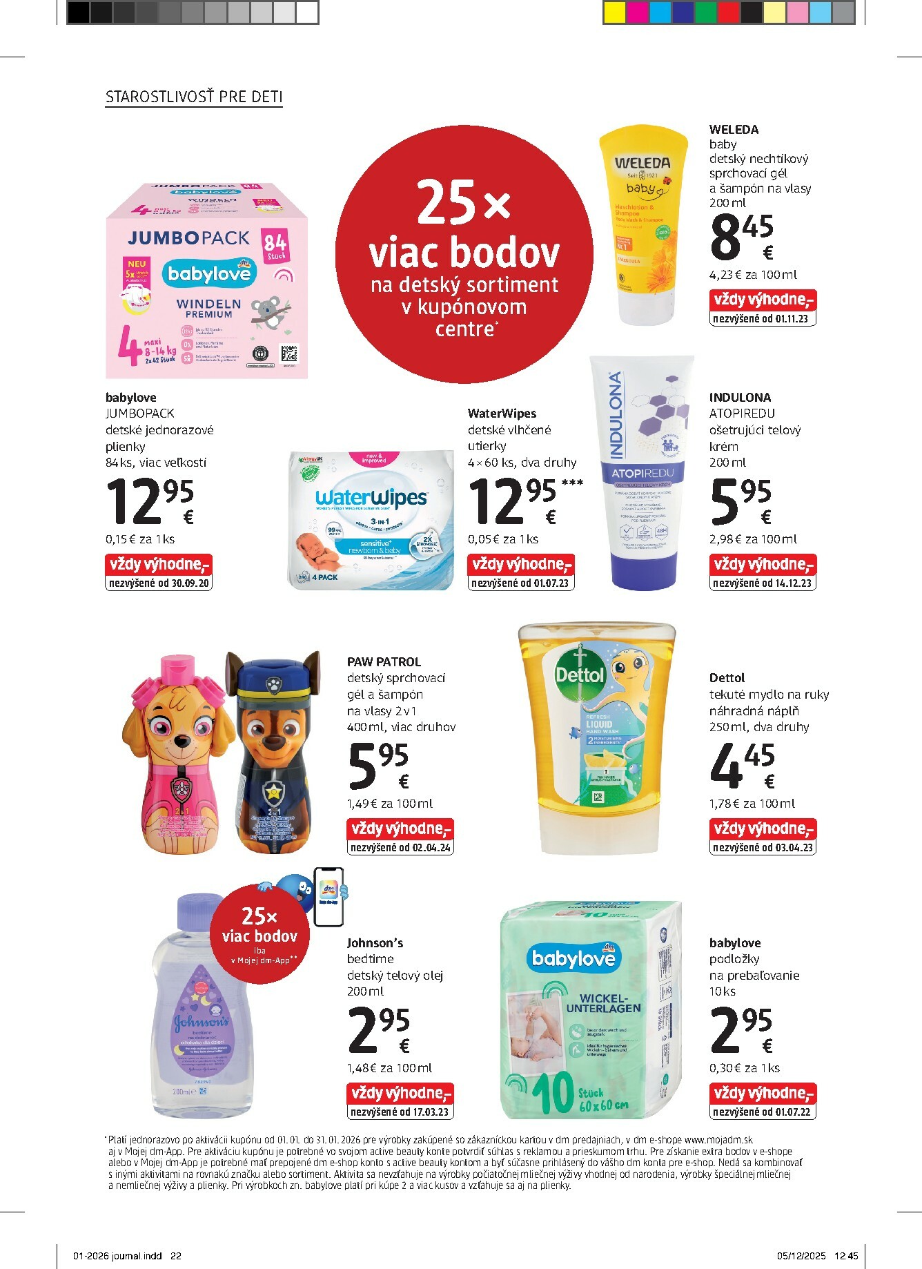 dm-drogerie - Leták dm drogerie platný od 01.01. do 31.01. - page: 22