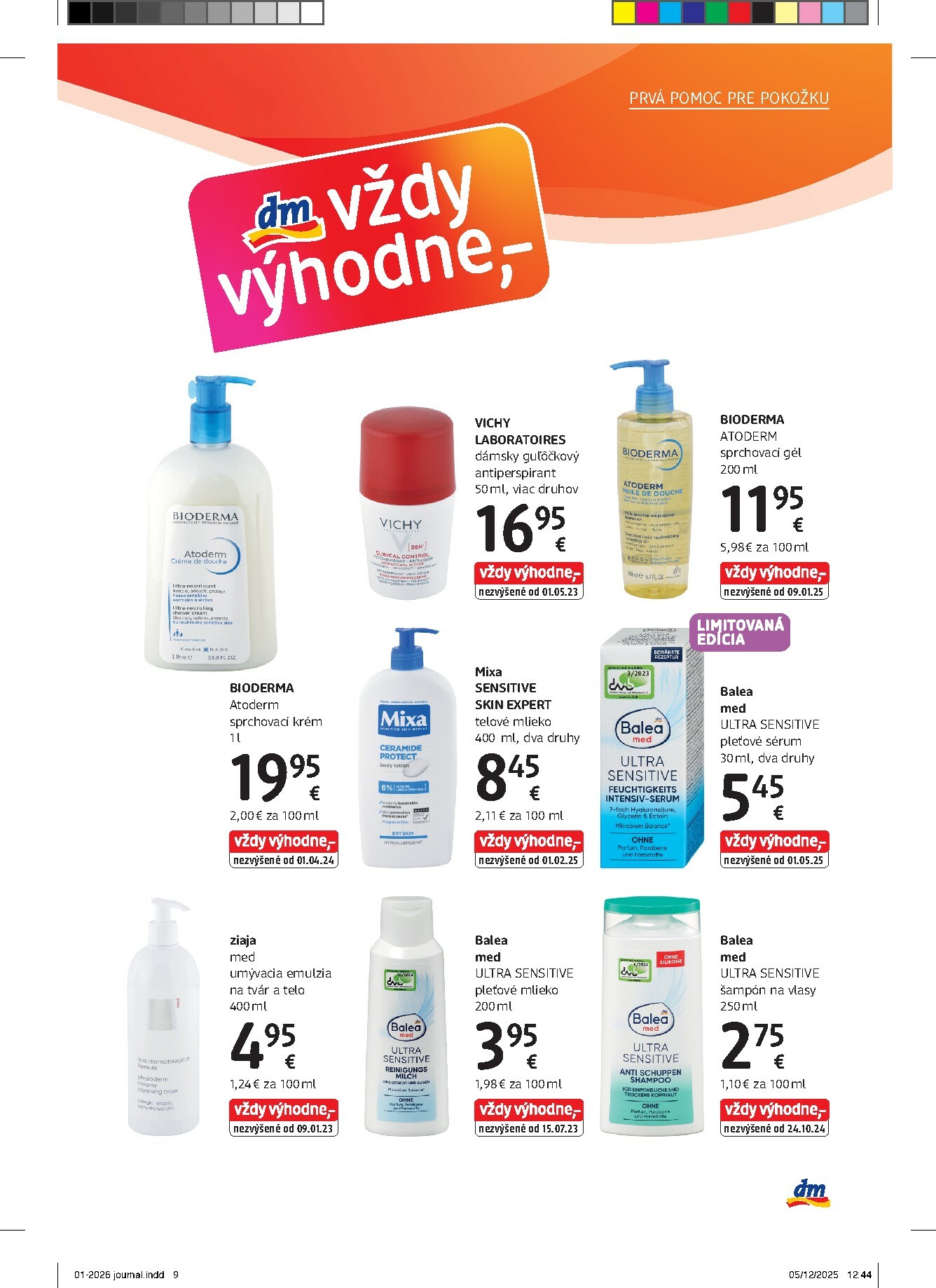 dm-drogerie - Leták dm drogerie platný od 01.01. do 31.01. - page: 9