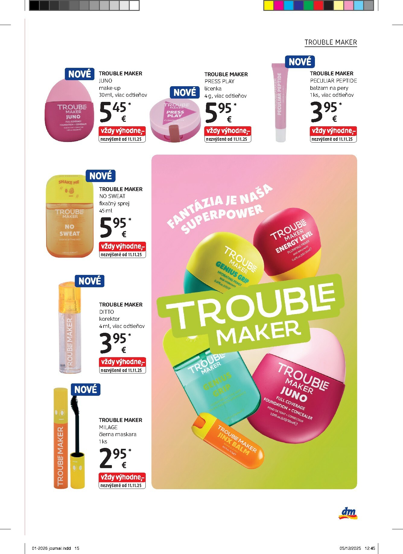 dm-drogerie - Leták dm drogerie platný od 01.01. do 31.01. - page: 15