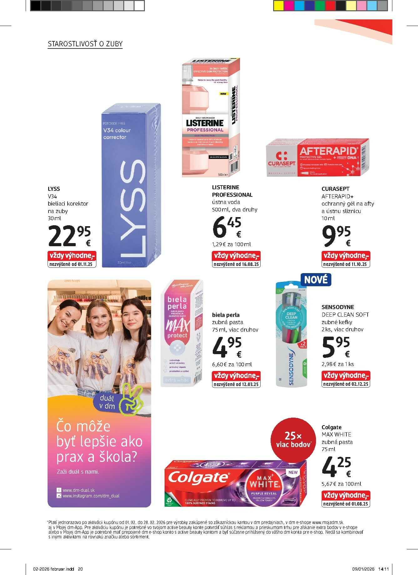 dm-drogerie - Leták dm drogerie platný od 01.02. do 28.02. - page: 20