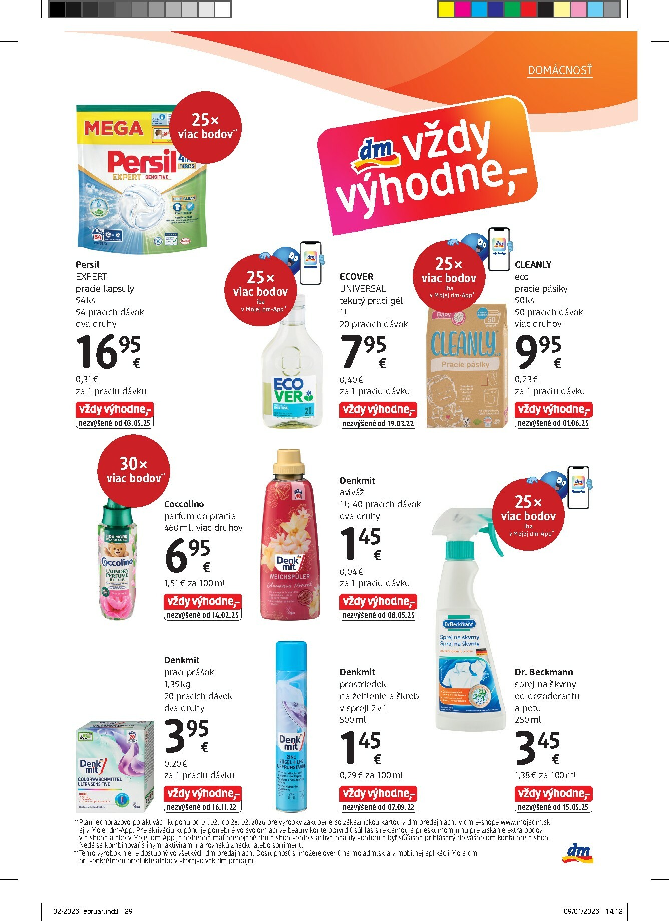 dm-drogerie - Leták dm drogerie platný od 01.02. do 28.02. - page: 29