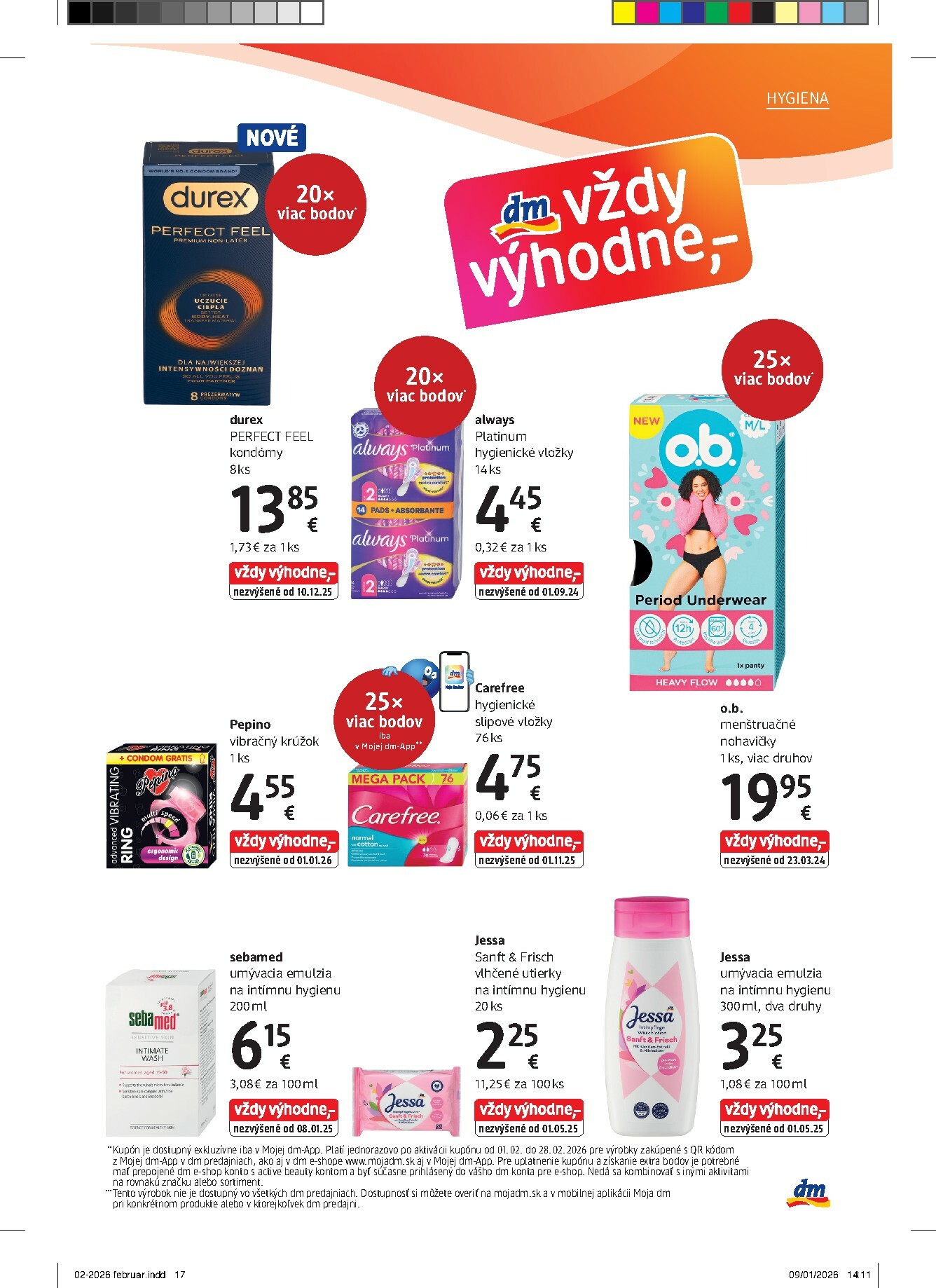 dm-drogerie - Leták dm drogerie platný od 01.02. do 28.02. - page: 17