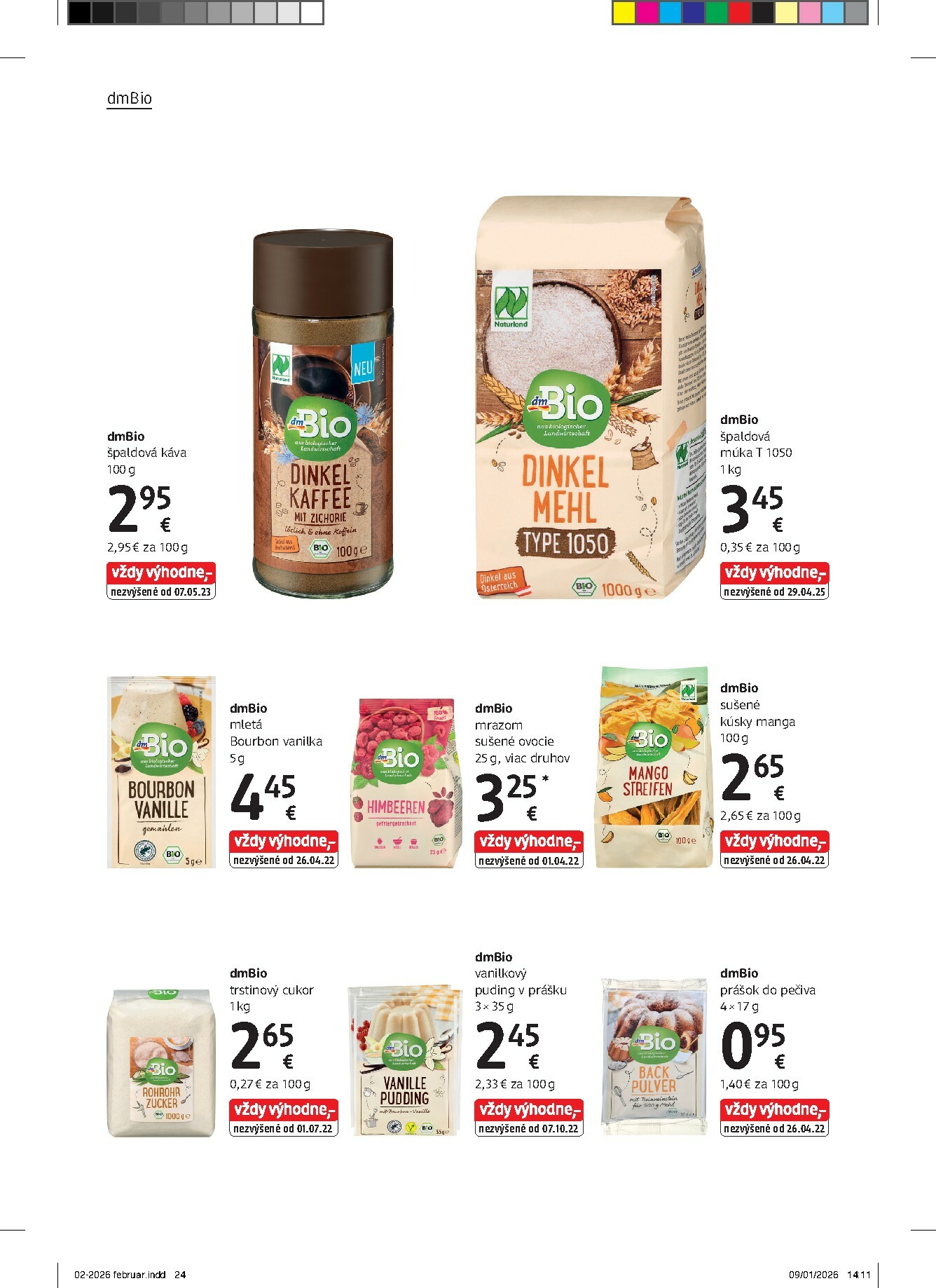 dm-drogerie - Leták dm drogerie platný od 01.02. do 28.02. - page: 24