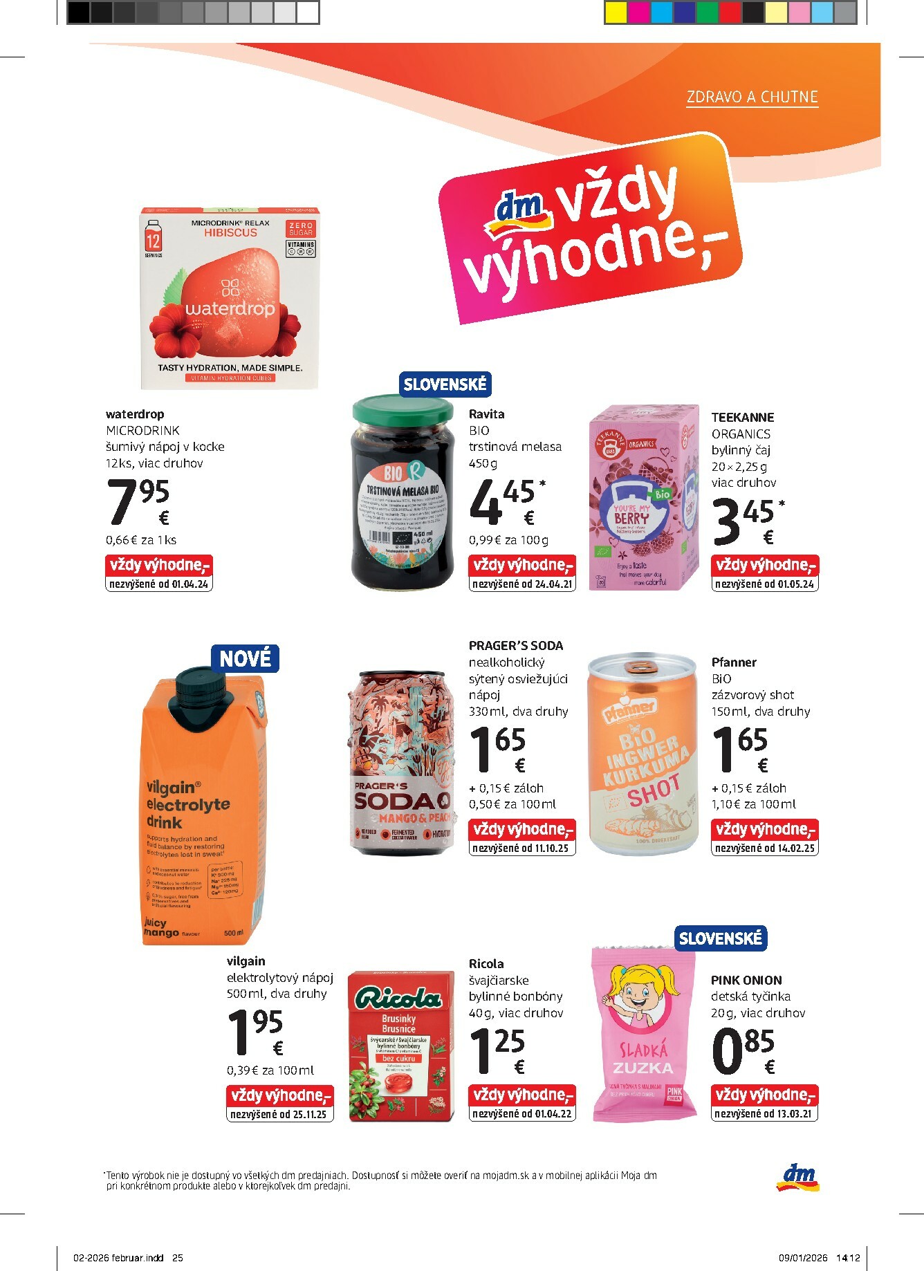 dm-drogerie - Leták dm drogerie platný od 01.02. do 28.02. - page: 25
