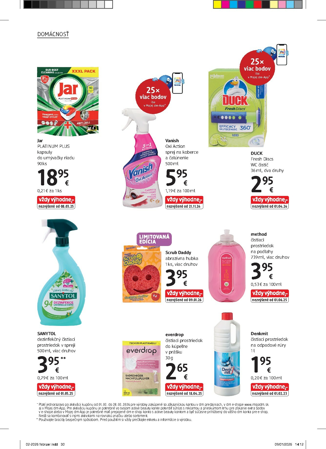 dm-drogerie - Leták dm drogerie platný od 01.02. do 28.02. - page: 30
