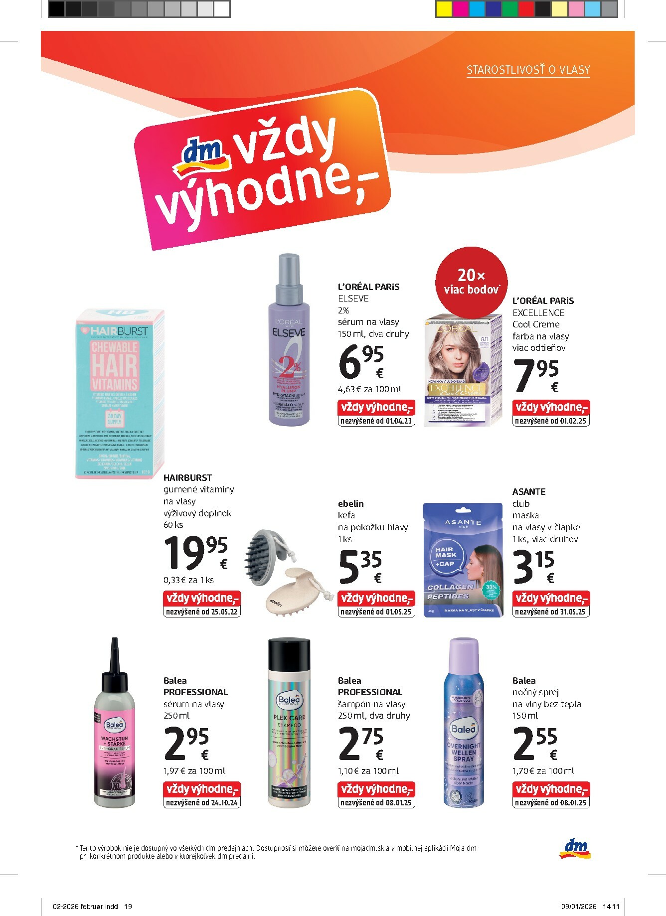dm-drogerie - Leták dm drogerie platný od 01.02. do 28.02. - page: 19