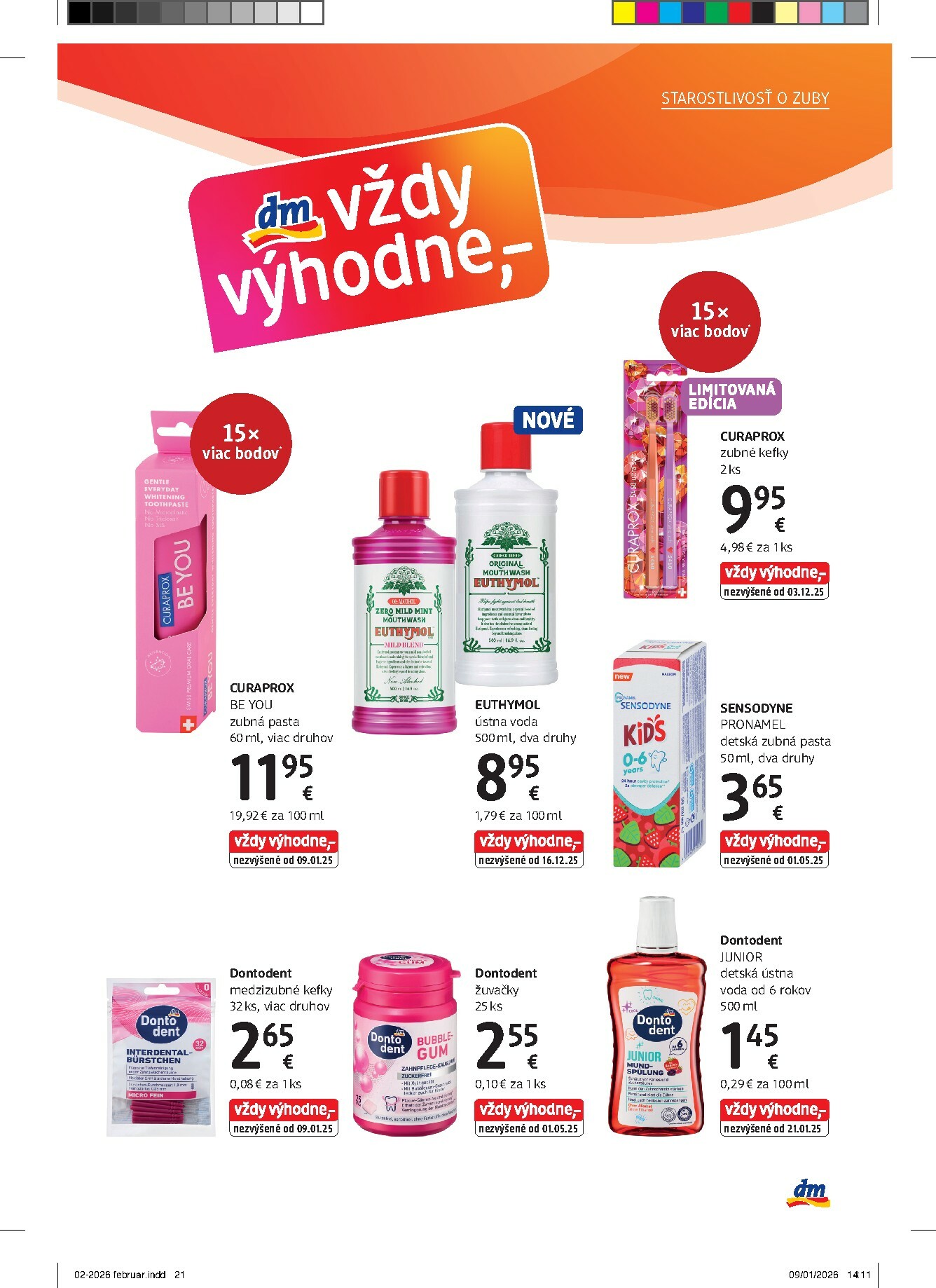 dm-drogerie - Leták dm drogerie platný od 01.02. do 28.02. - page: 21