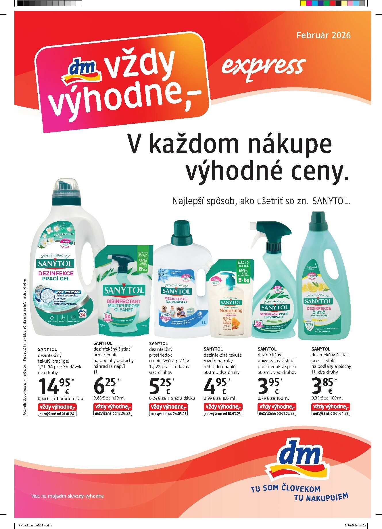 dm-drogerie - Leták dm drogerie - Express platný od 18.02.2026 do 28.02.2026