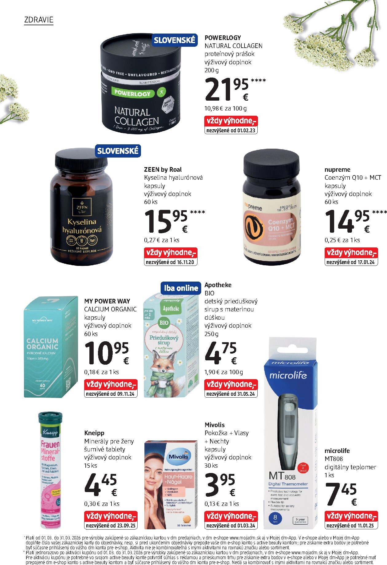 dm-drogerie - Leták dm drogerie platný od 01.03.2026 do 31.03.2026 - page: 26