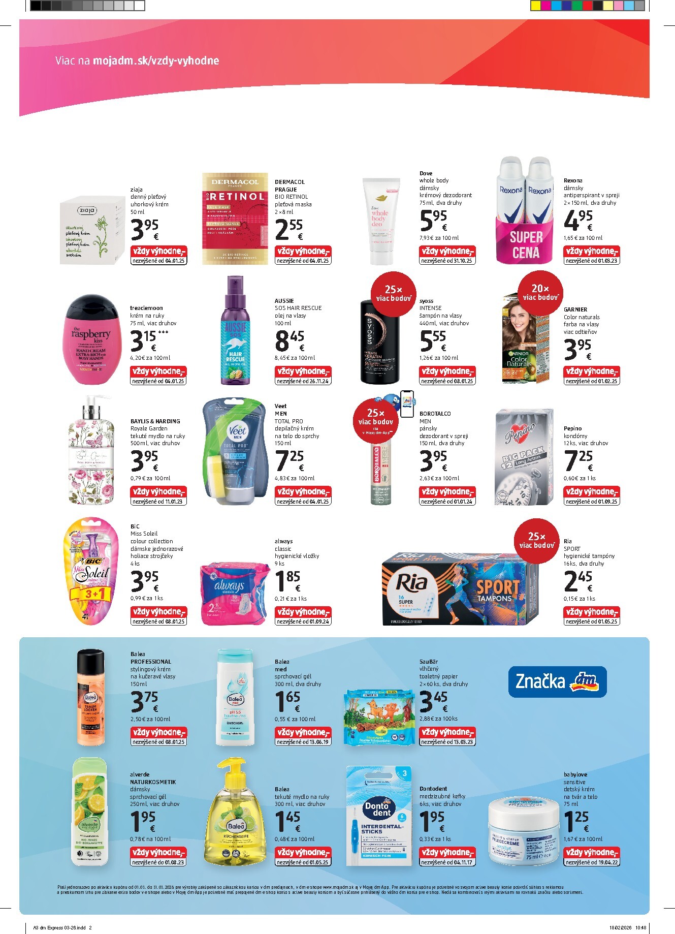 dm-drogerie - Leták dm drogerie - Express platný od 16.03.2026 do 31.03.2026 - page: 2
