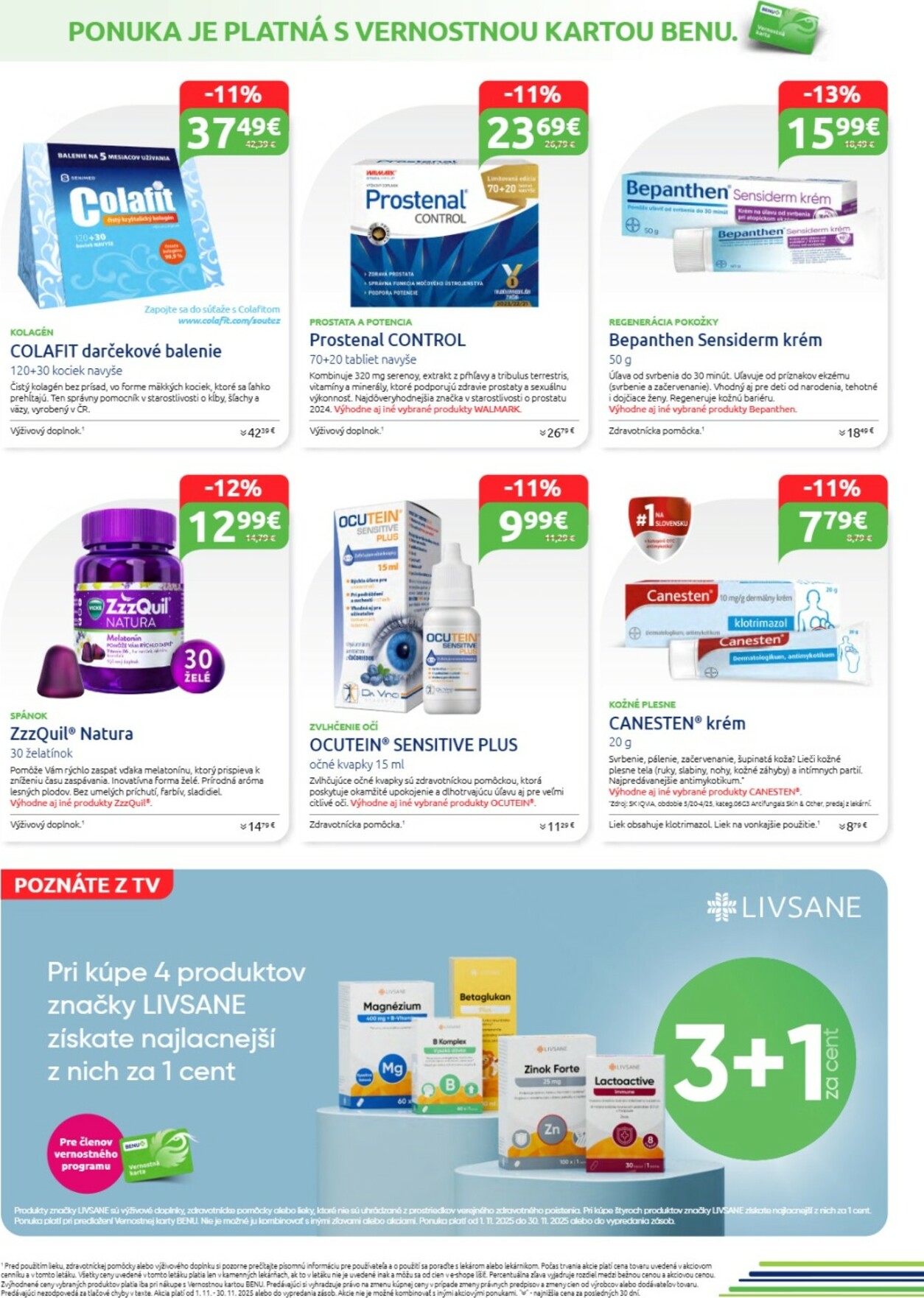 benu-lekaren - Leták BENU Lekáreň platný od 01.11. do 30.11. - page: 8