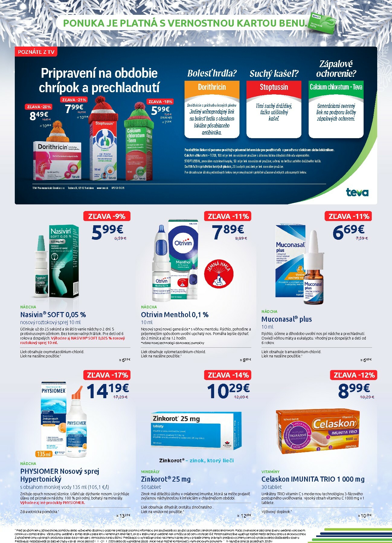 benu-lekaren - Leták BENU Lekáreň platný od 01.01. do 31.01. - page: 4