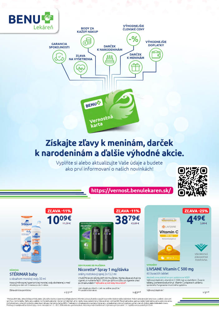 benu-lekaren - Leták BENU Lekáreň platný od 01.02.2026 do 28.02.2026 - page: 10