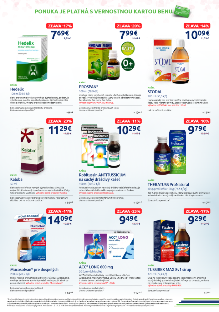 benu-lekaren - Leták BENU Lekáreň platný od 01.02.2026 do 28.02.2026 - page: 2