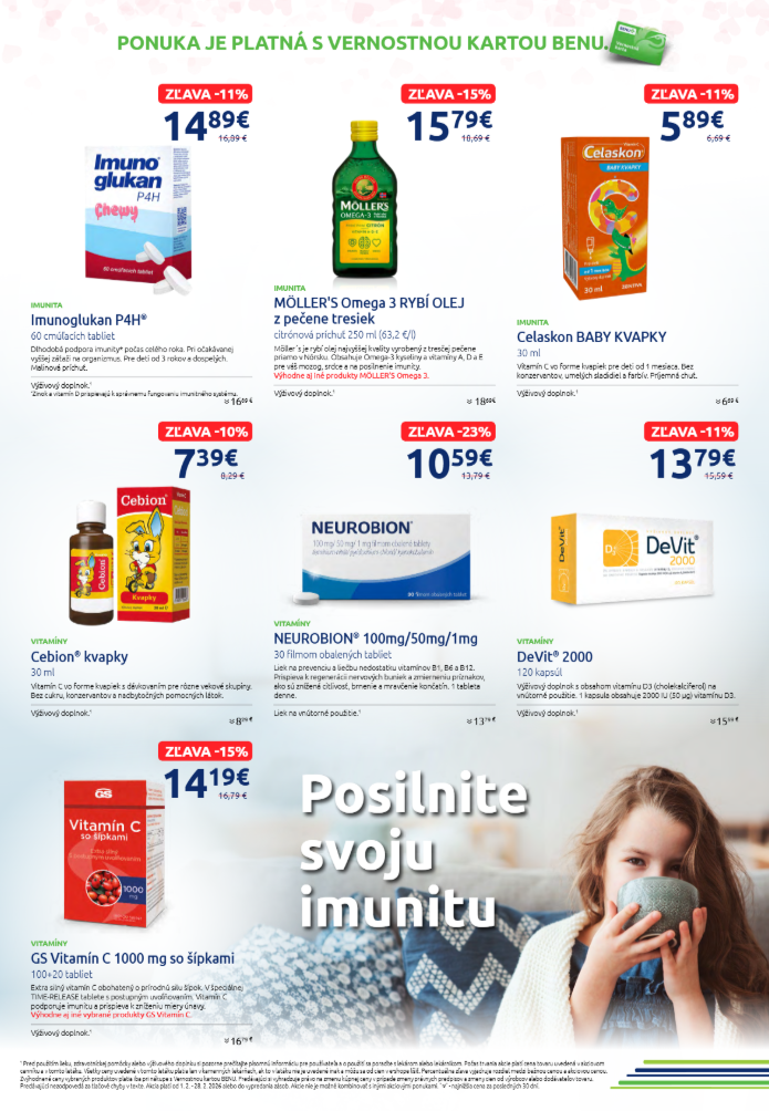 benu-lekaren - Leták BENU Lekáreň platný od 01.02.2026 do 28.02.2026 - page: 6