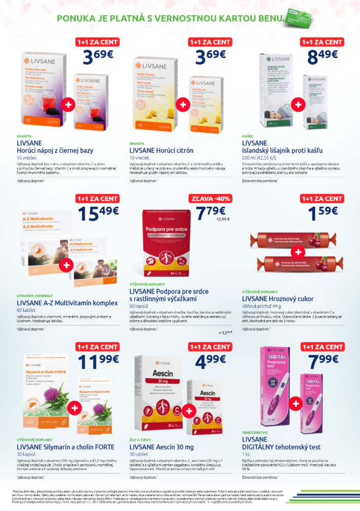 benu-lekaren - Leták BENU Lekáreň platný od 01.02.2026 do 28.02.2026 - page: 12