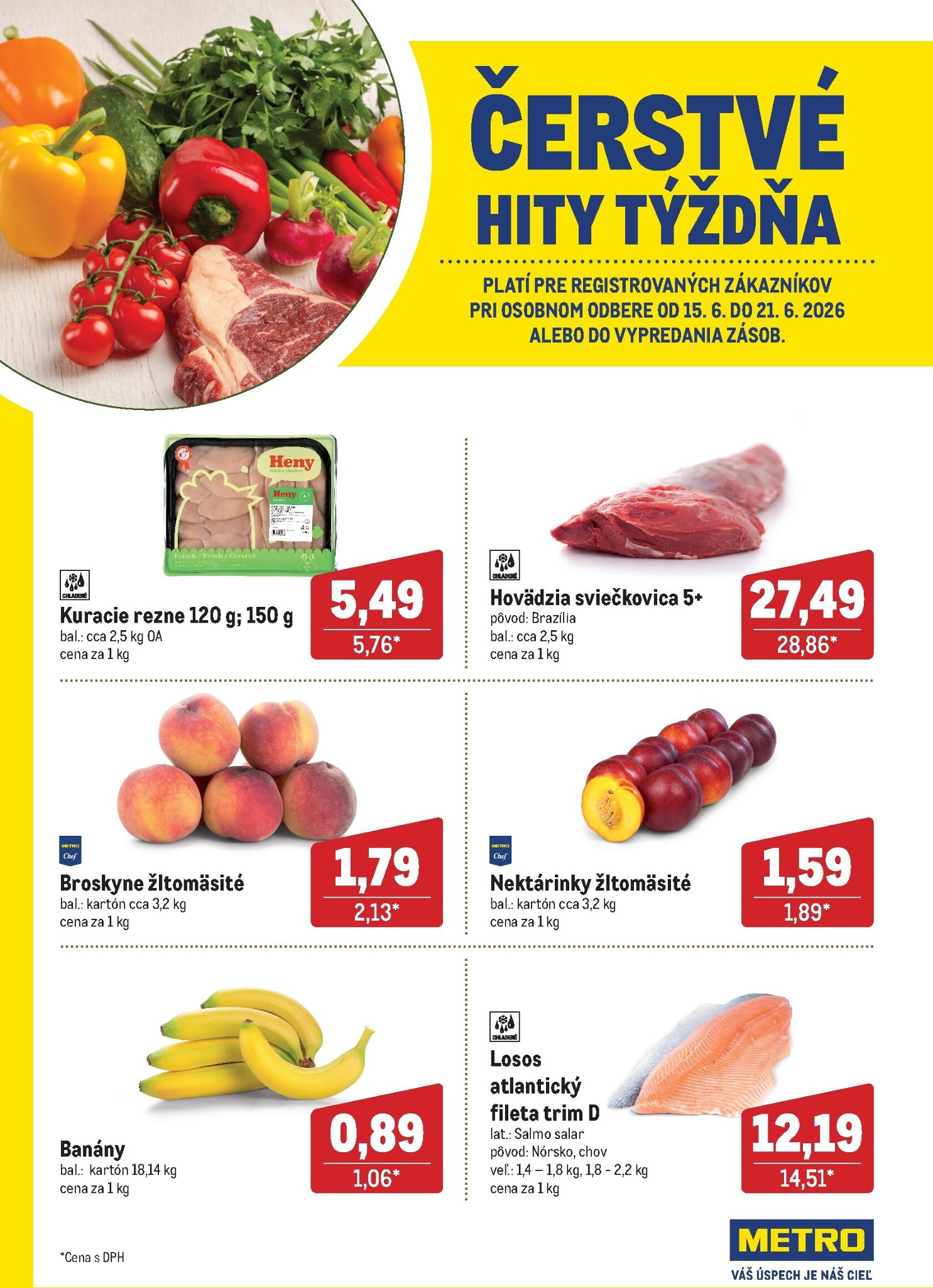 metro - Aktuálny Metro - Čerstvé hity týždňa leták od pondelka, 15.06.2026 do nedele, 21.06.2026 - page: 1