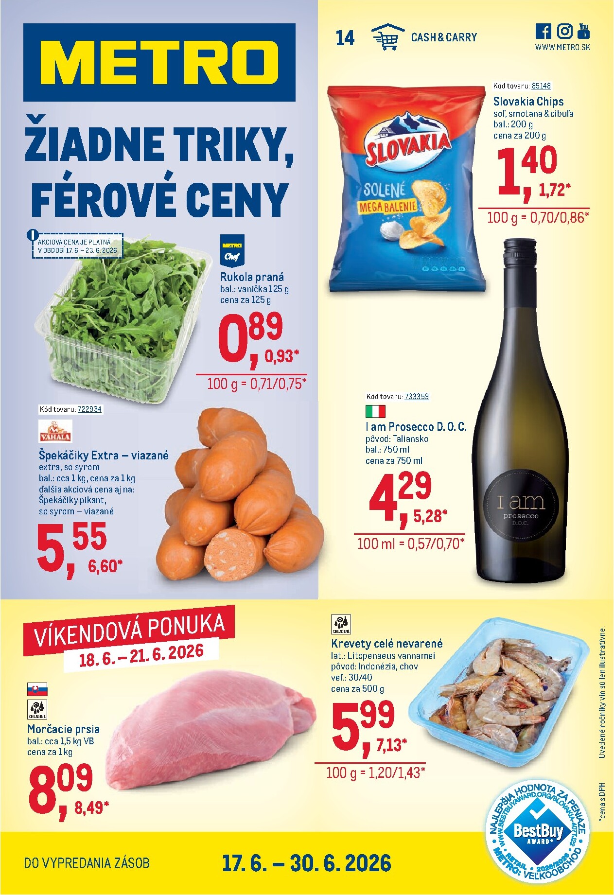 metro - Nový Metro - Maloobchod leták od štvrtka, 18.06.2026 do nedele, 21.06.2026