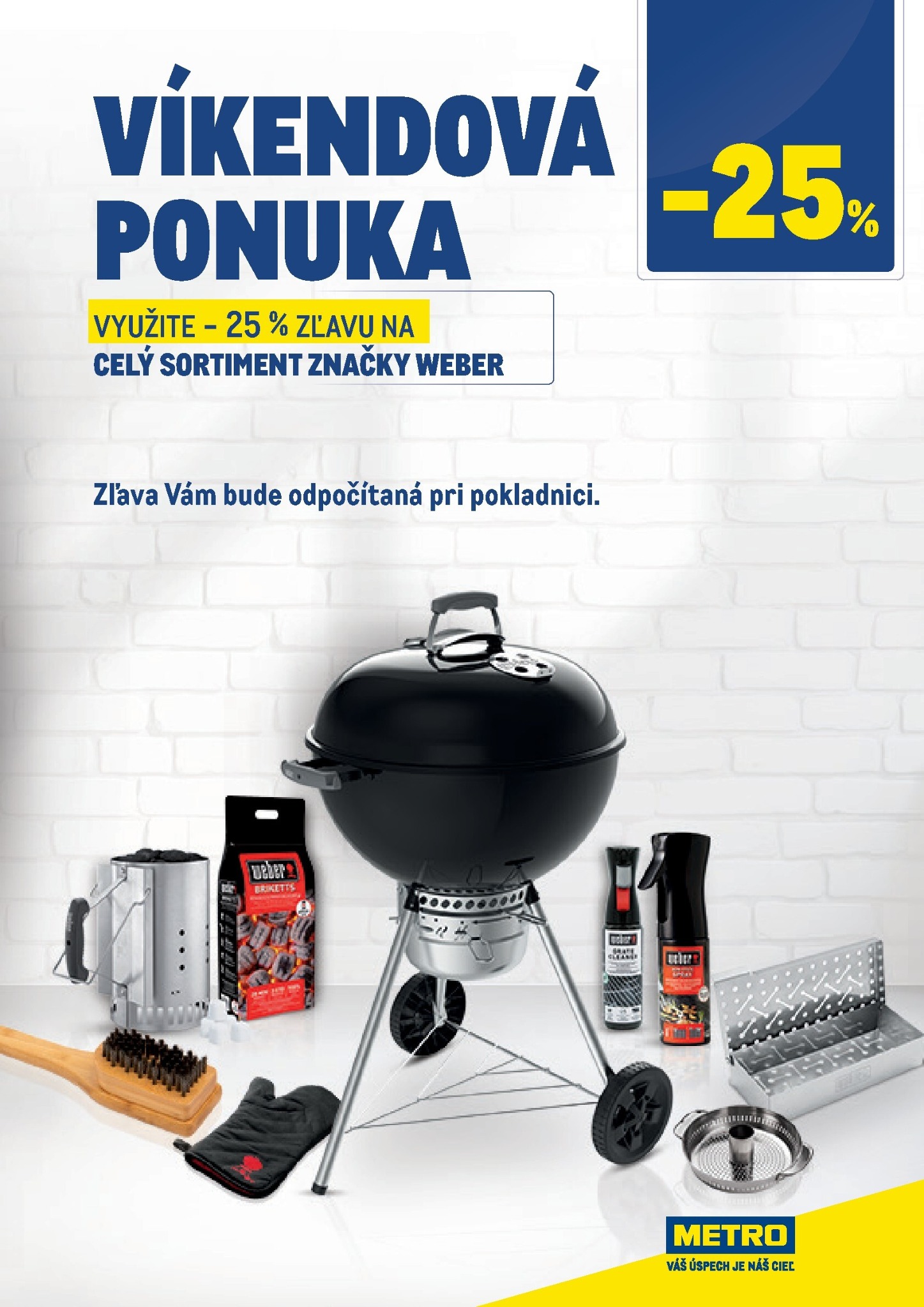 metro - Aktuálny Metro - Víkendová ponuka Weber leták od štvrtka, 02.07.2026 do nedele, 05.07.2026