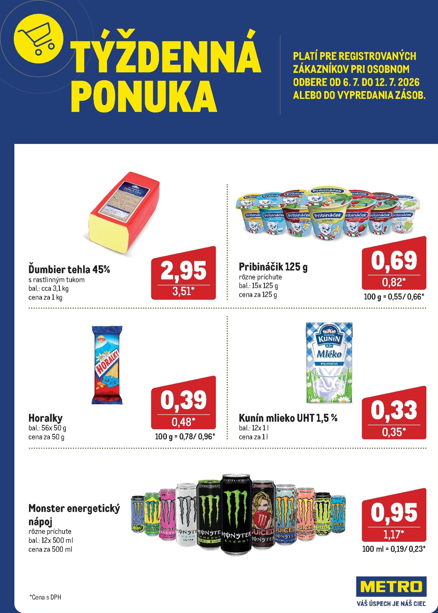 metro - Aktuálny Metro - Týždenná ponuka leták od pondelka, 06.07.2026 do nedele, 12.07.2026 - page: 1