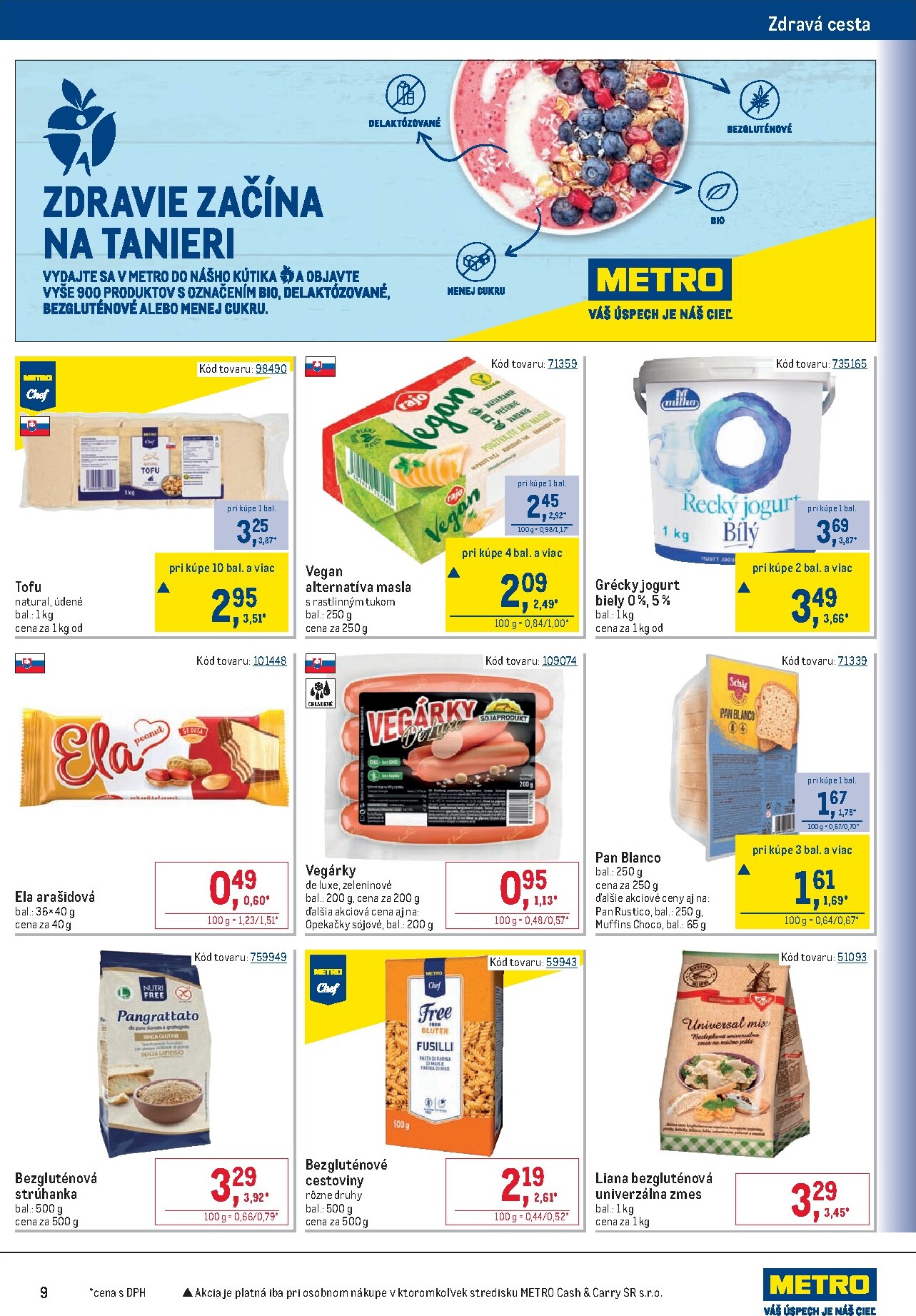 metro - Aktuálny Metro - Gastronómia leták od stredy, 09.09.2026 do utorka, 06.10.2026 - page: 9