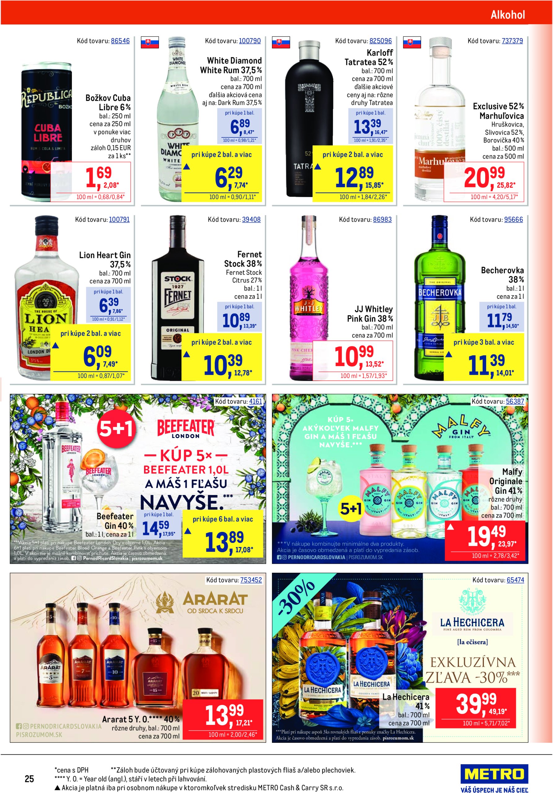 metro - Metro - Gastronómia leták platný od 23.04. - 20.05. - page: 25