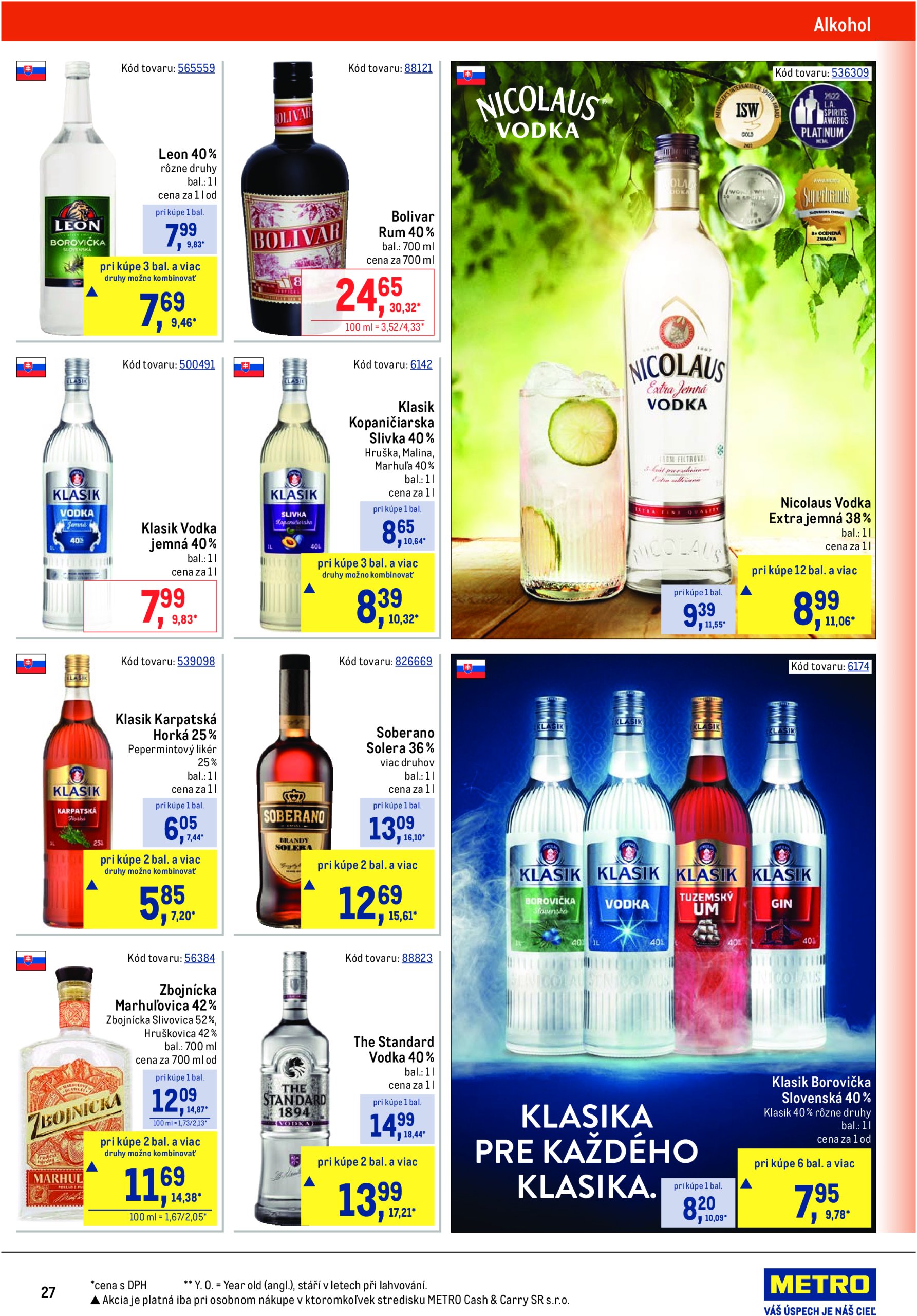 metro - Metro - Gastronómia leták platný od 23.04. - 20.05. - page: 27