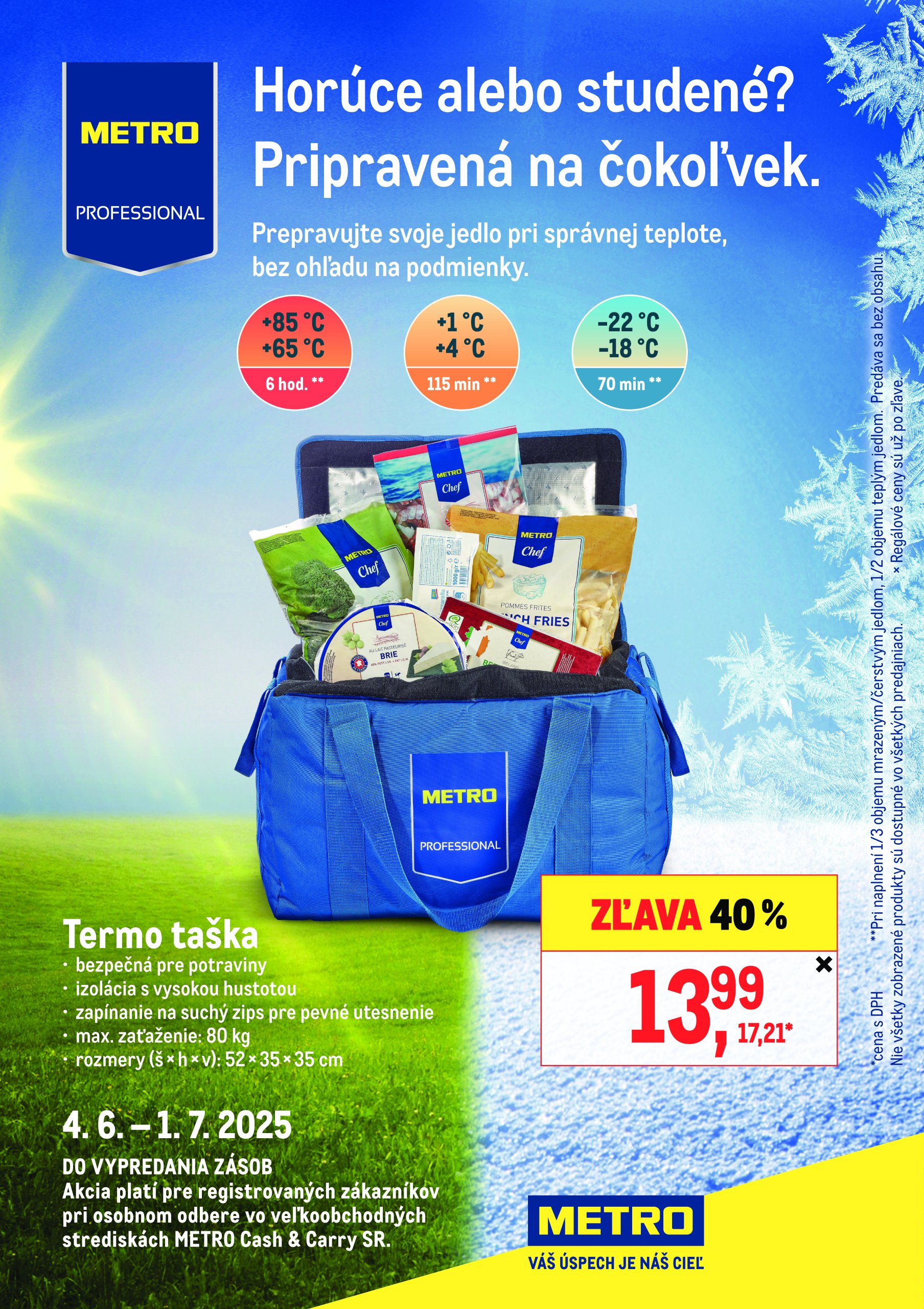 metro - Metro - Termotaška pre profesionálov leták platný od 04.06. - 01.07. - page: 1