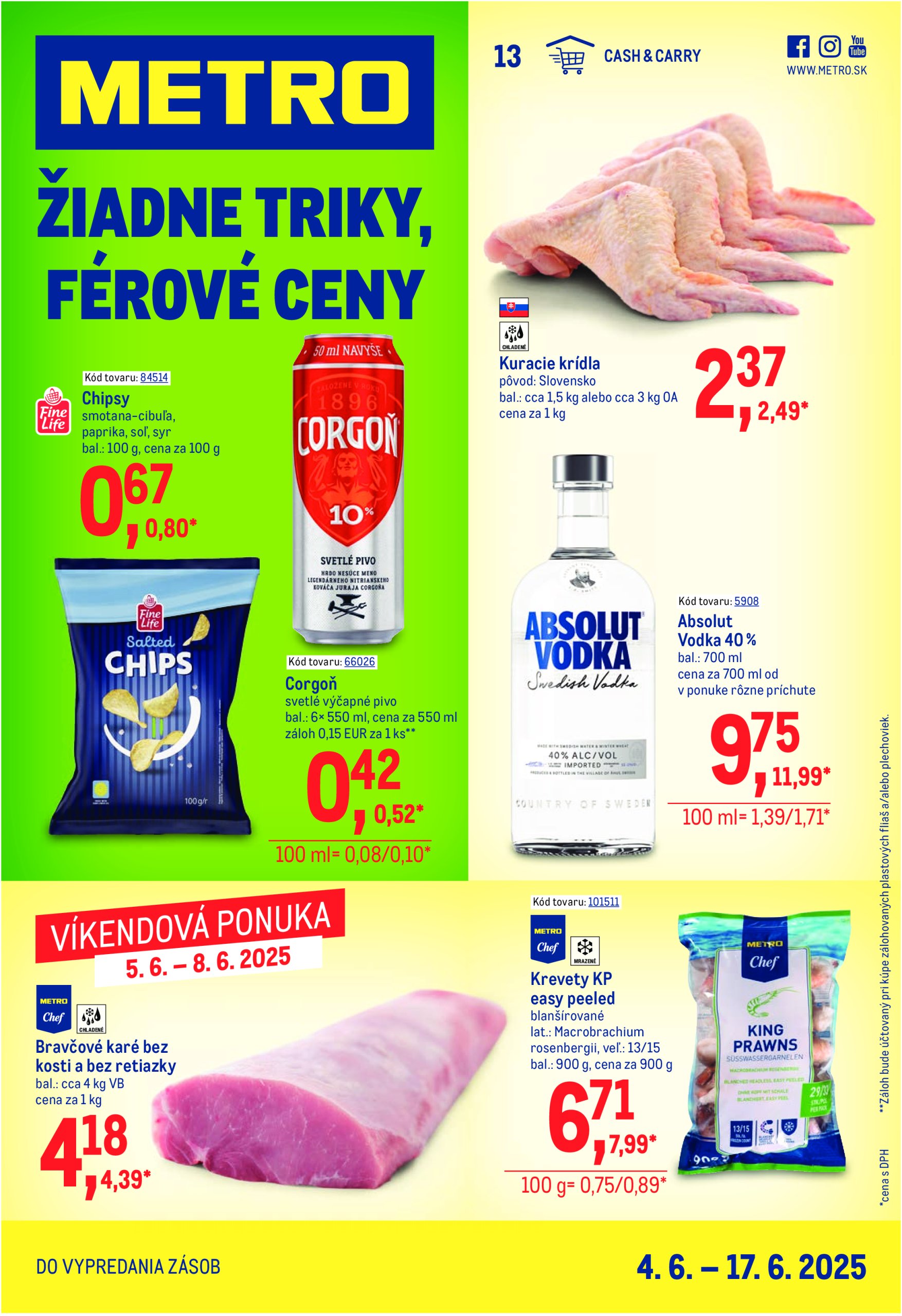 metro - Leták Metro - Maloobchod platný od 04.06. - 17.06. - page: 1 metro - Leták Metro - Maloobchod platný od 04.06. - 17.06. - page: 1
