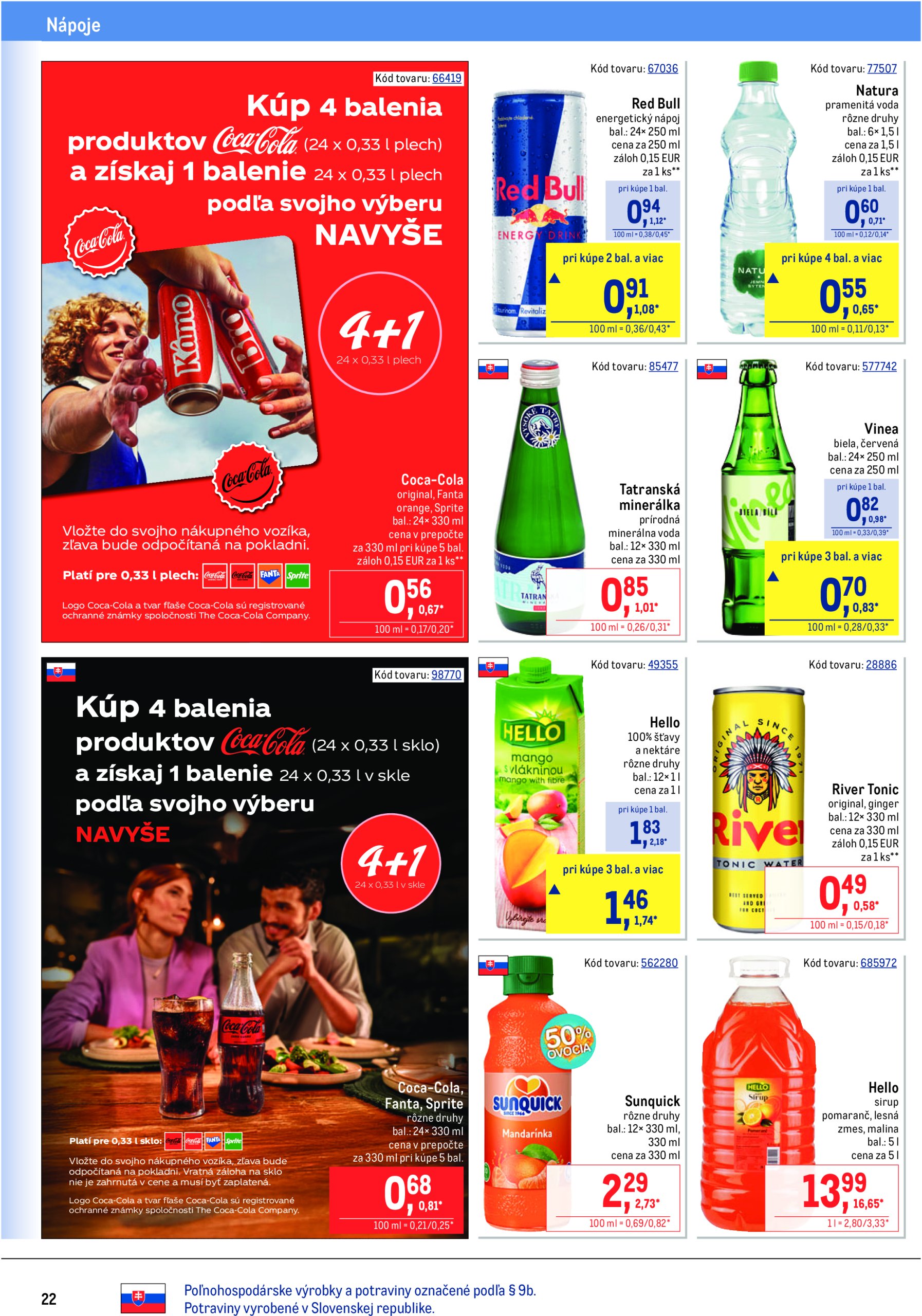 metro - Leták Metro - Gastronómia platný od 18.06. do 15.07. - page: 22