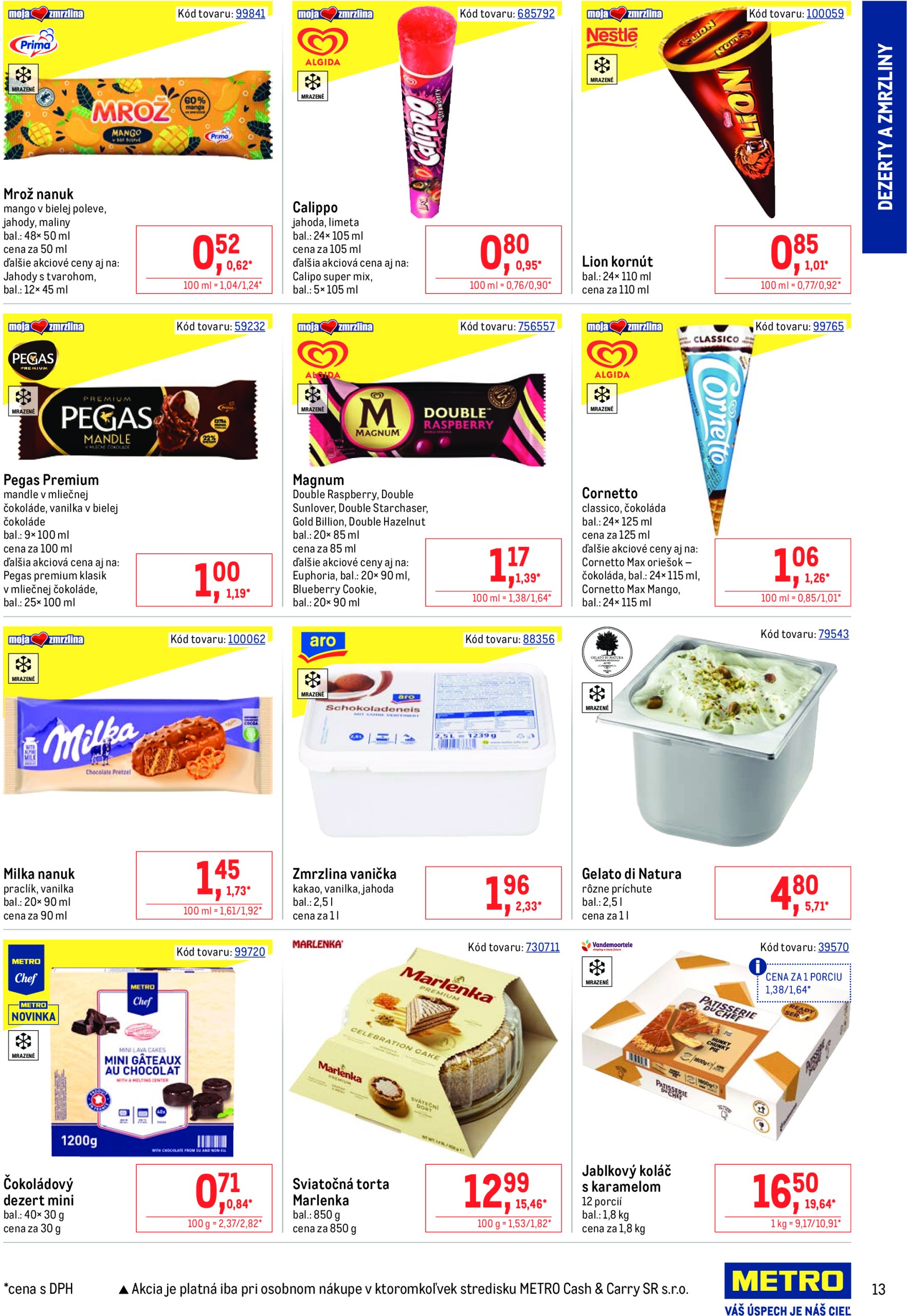 metro - Leták Metro - Fast Food platný od 02.07. do 29.07. - page: 13