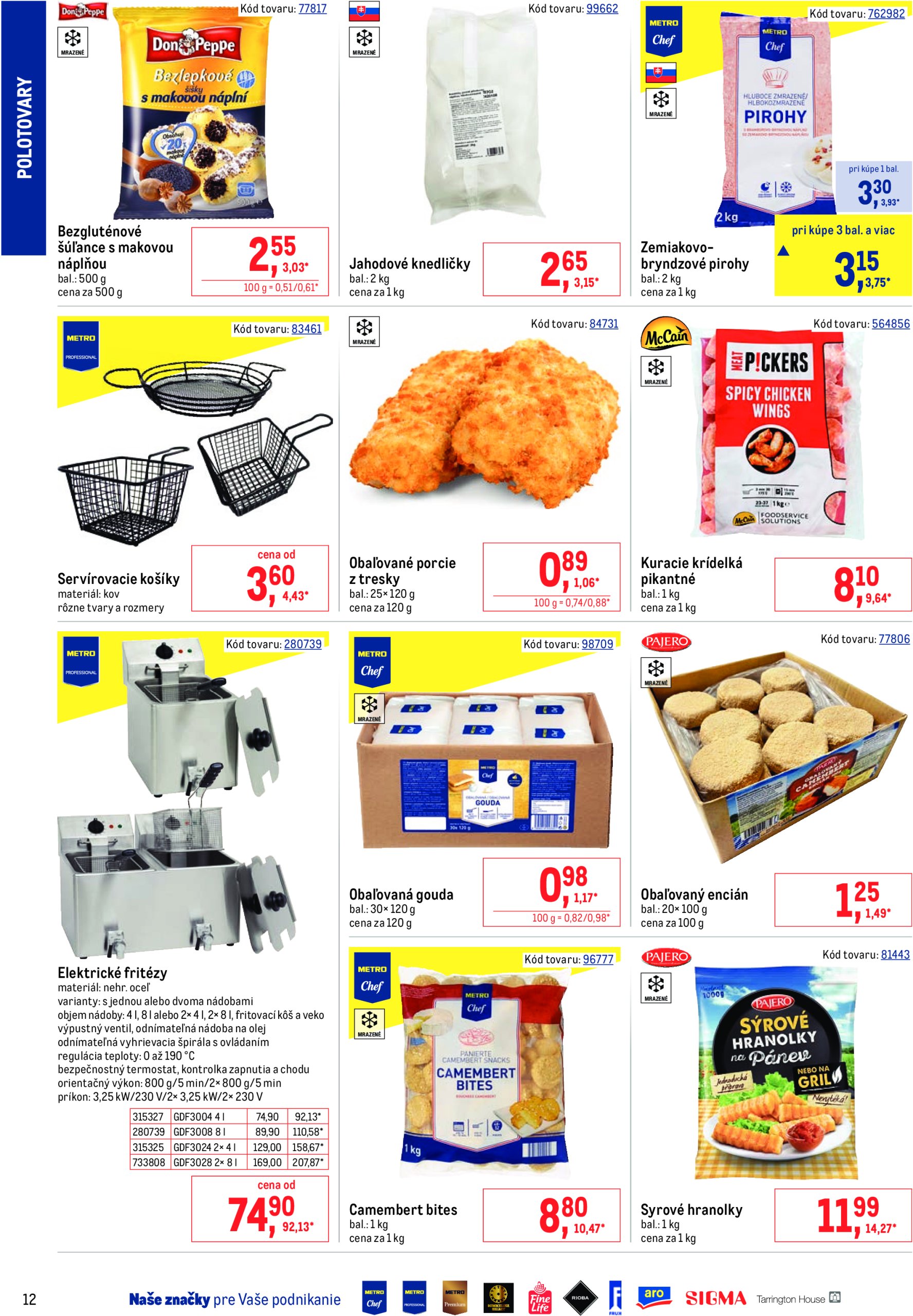 metro - Leták Metro - Fast Food platný od 02.07. do 29.07. - page: 12