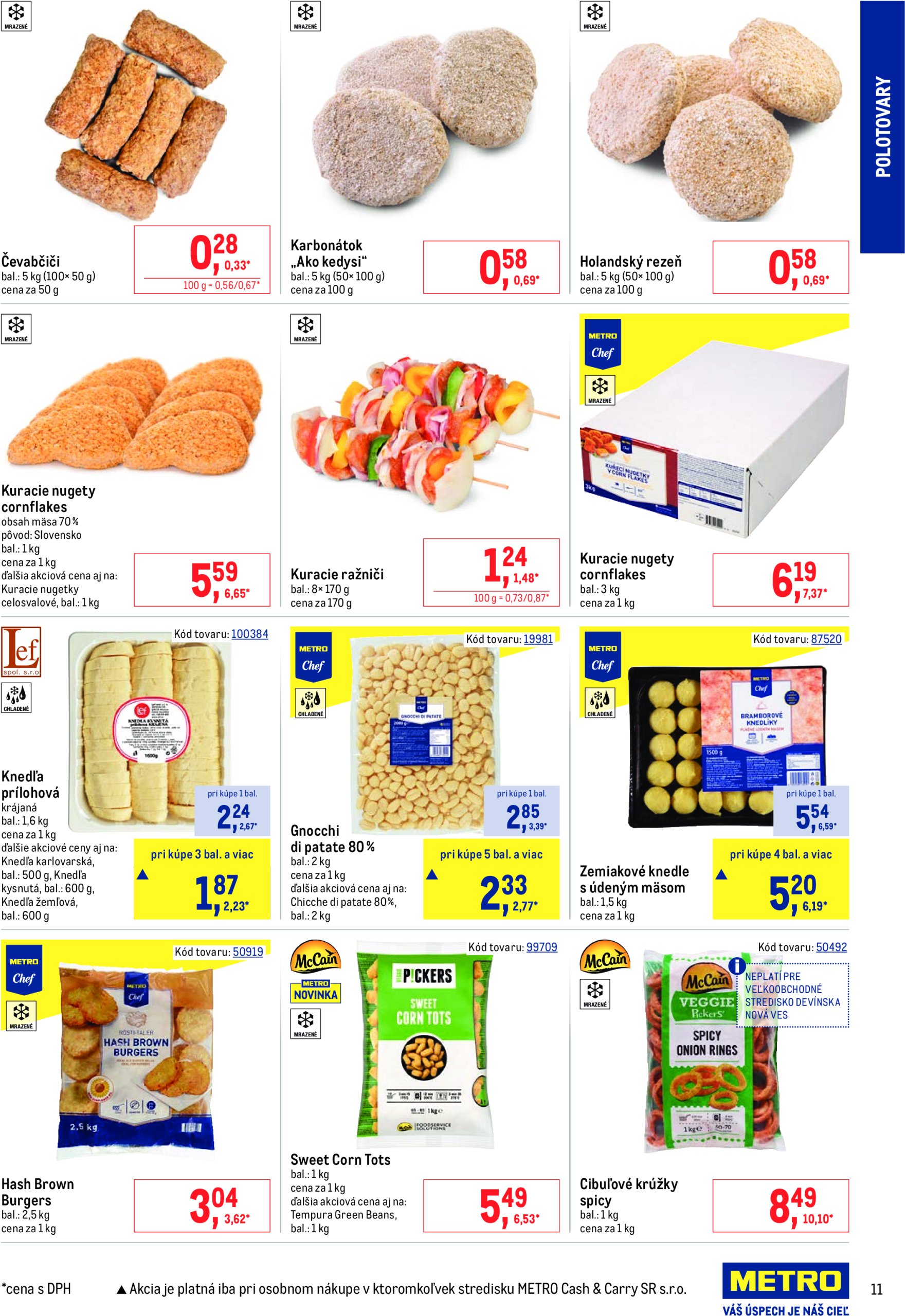 metro - Leták Metro - Fast Food platný od 02.07. do 29.07. - page: 11
