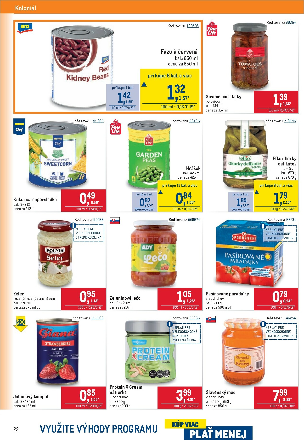 metro - Leták Metro - Maloobchod platný od 14.01. do 27.01. - page: 22