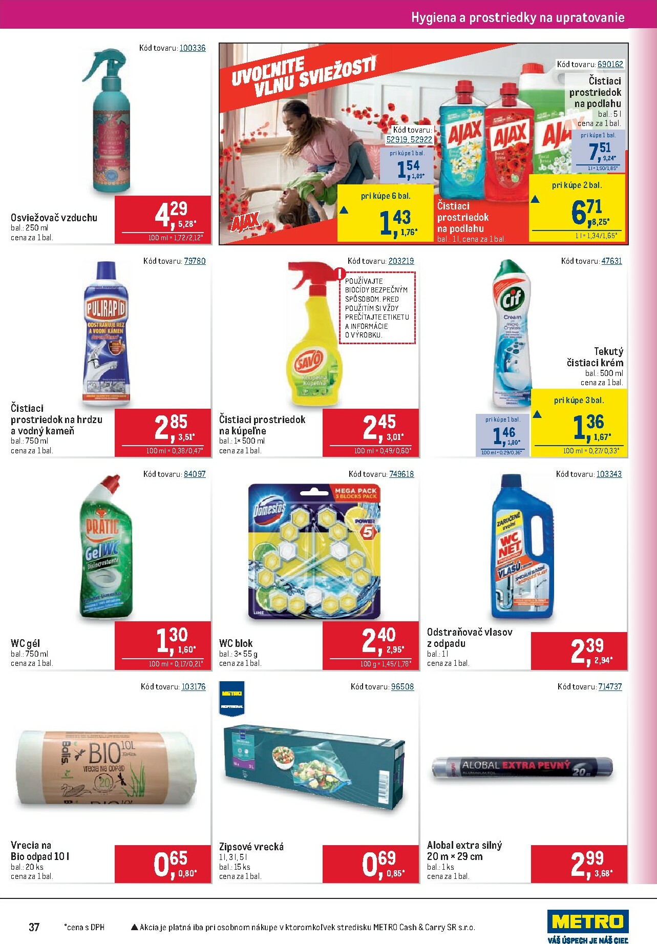 metro - Leták Metro - Maloobchod platný od 14.01. do 27.01. - page: 37