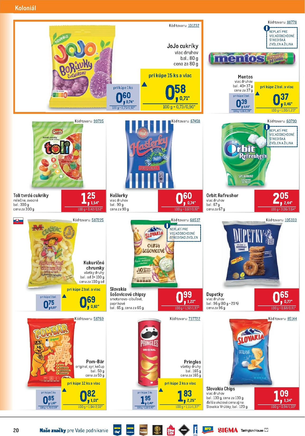 metro - Leták Metro - Maloobchod platný od 14.01. do 27.01. - page: 20