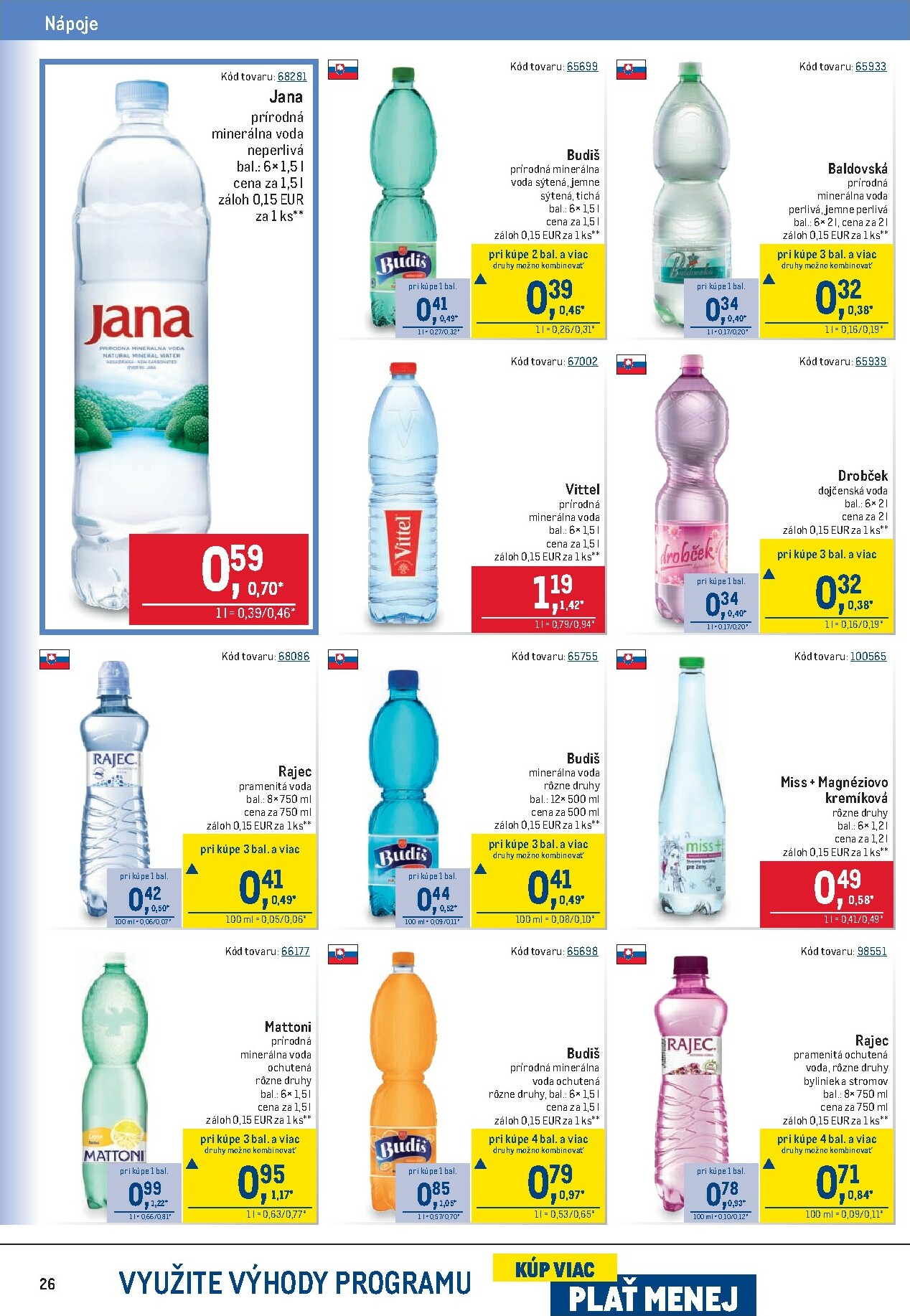 metro - Leták Metro - Maloobchod platný od 14.01. do 27.01. - page: 26