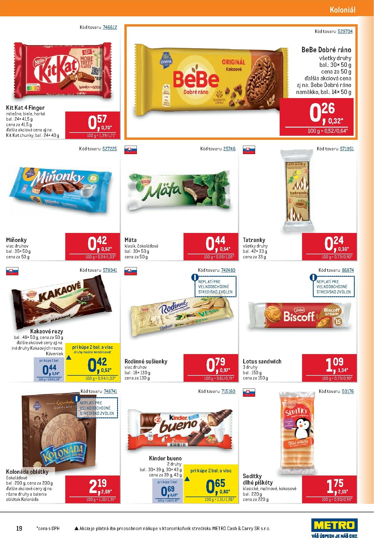 metro - Leták Metro - Maloobchod platný od 14.01. do 27.01. - page: 19