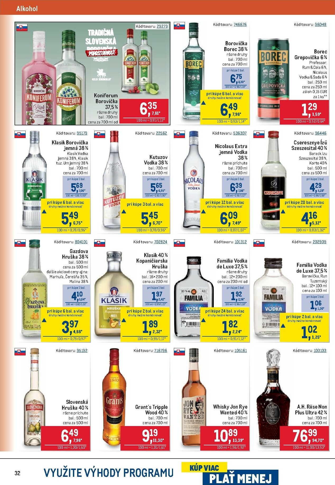 metro - Leták Metro - Maloobchod platný od 14.01. do 27.01. - page: 32